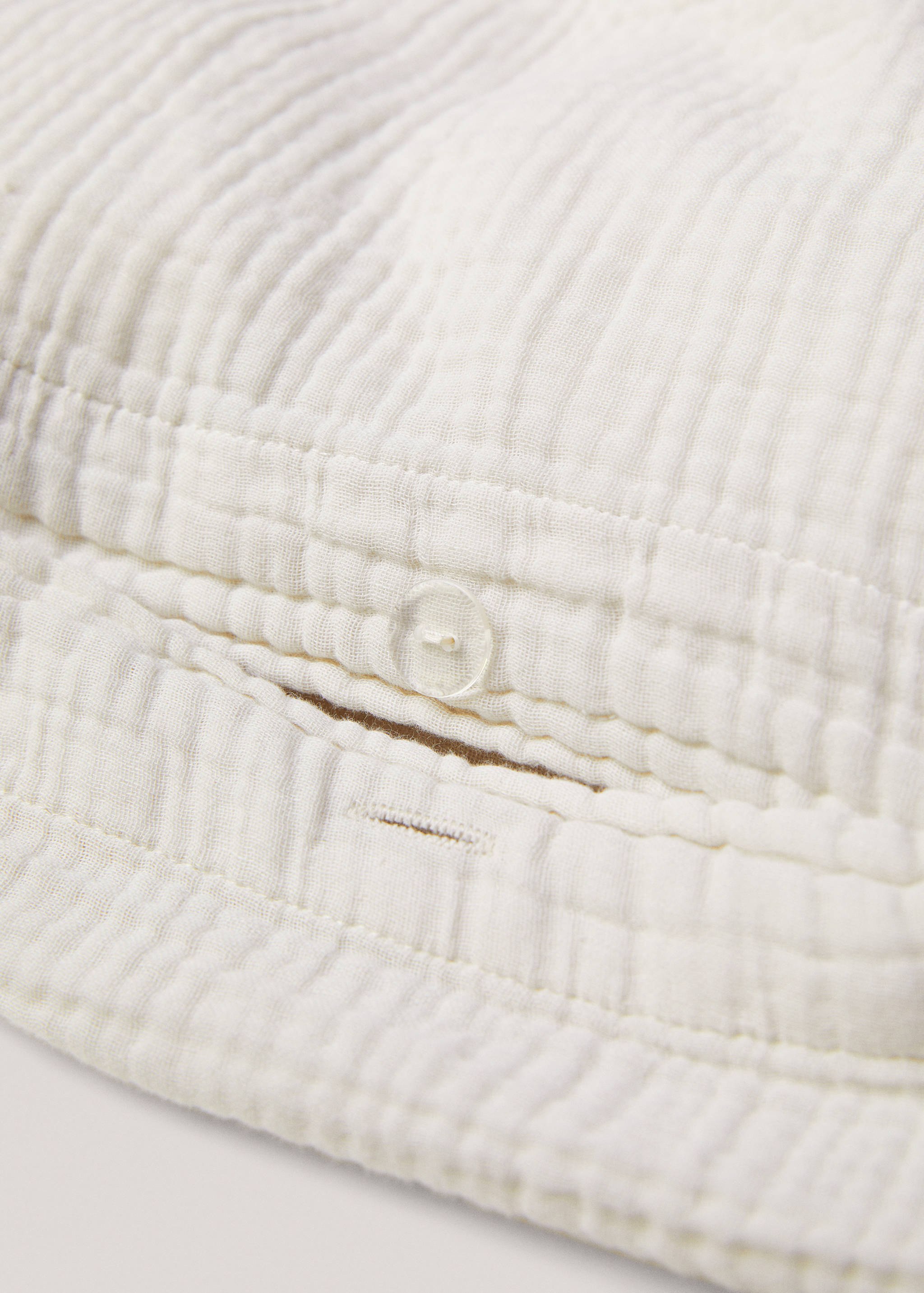 Cotton gauze duvet cover single bed - Details of the article 1