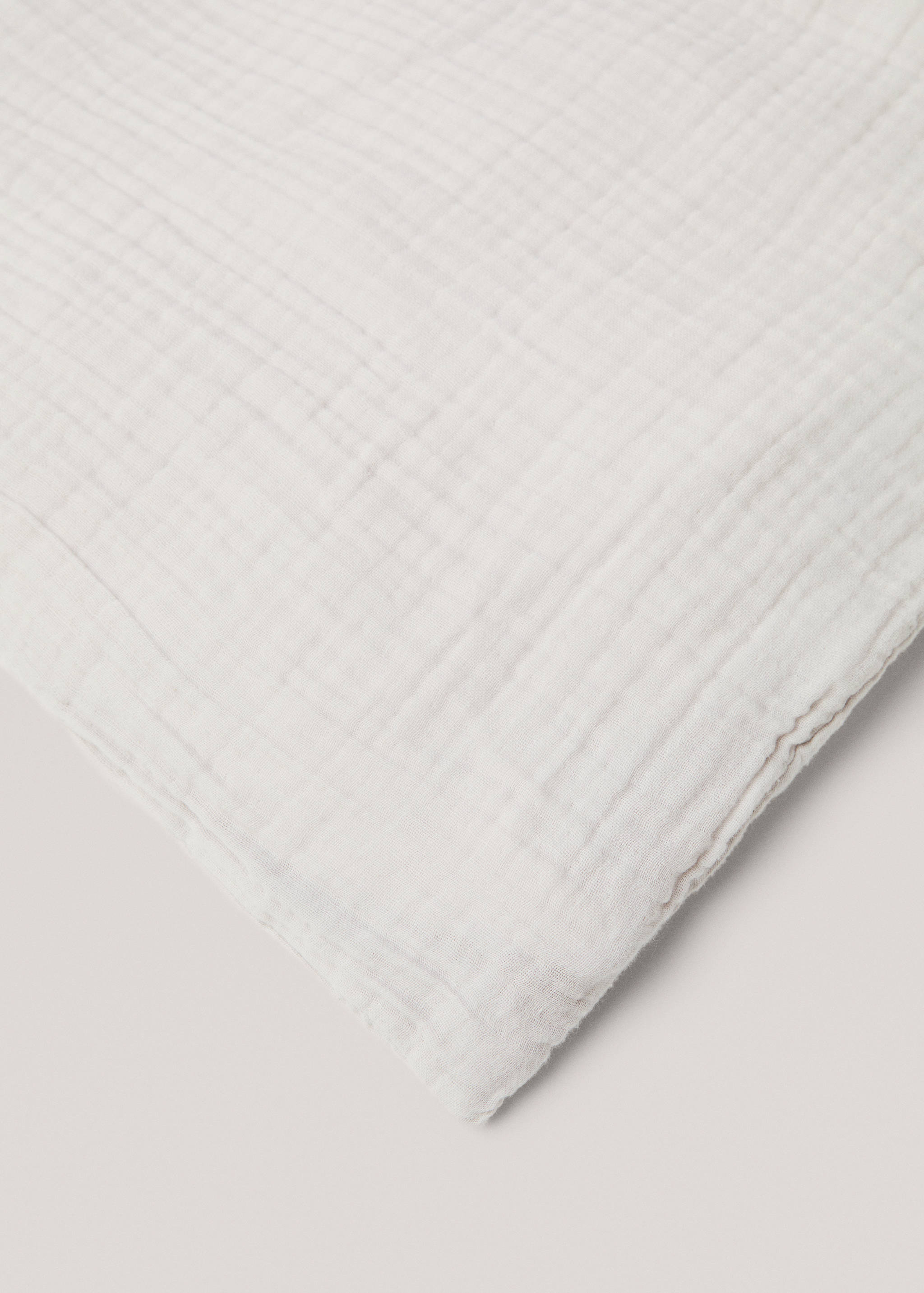 Cotton gauze duvet cover single bed - Details of the article 3