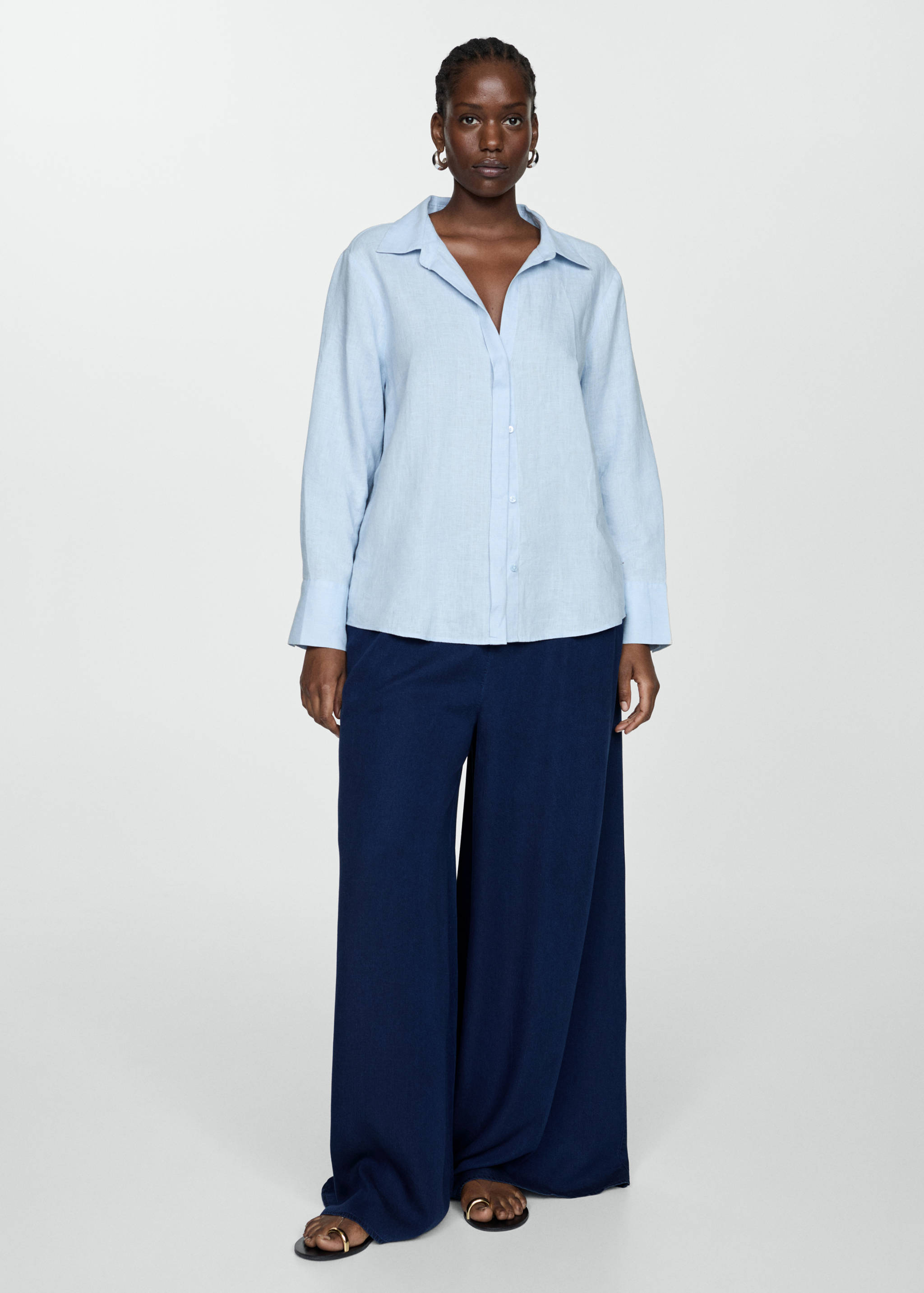 Lyocell-Hose mit Stretchbund - Detail des Artikels 3