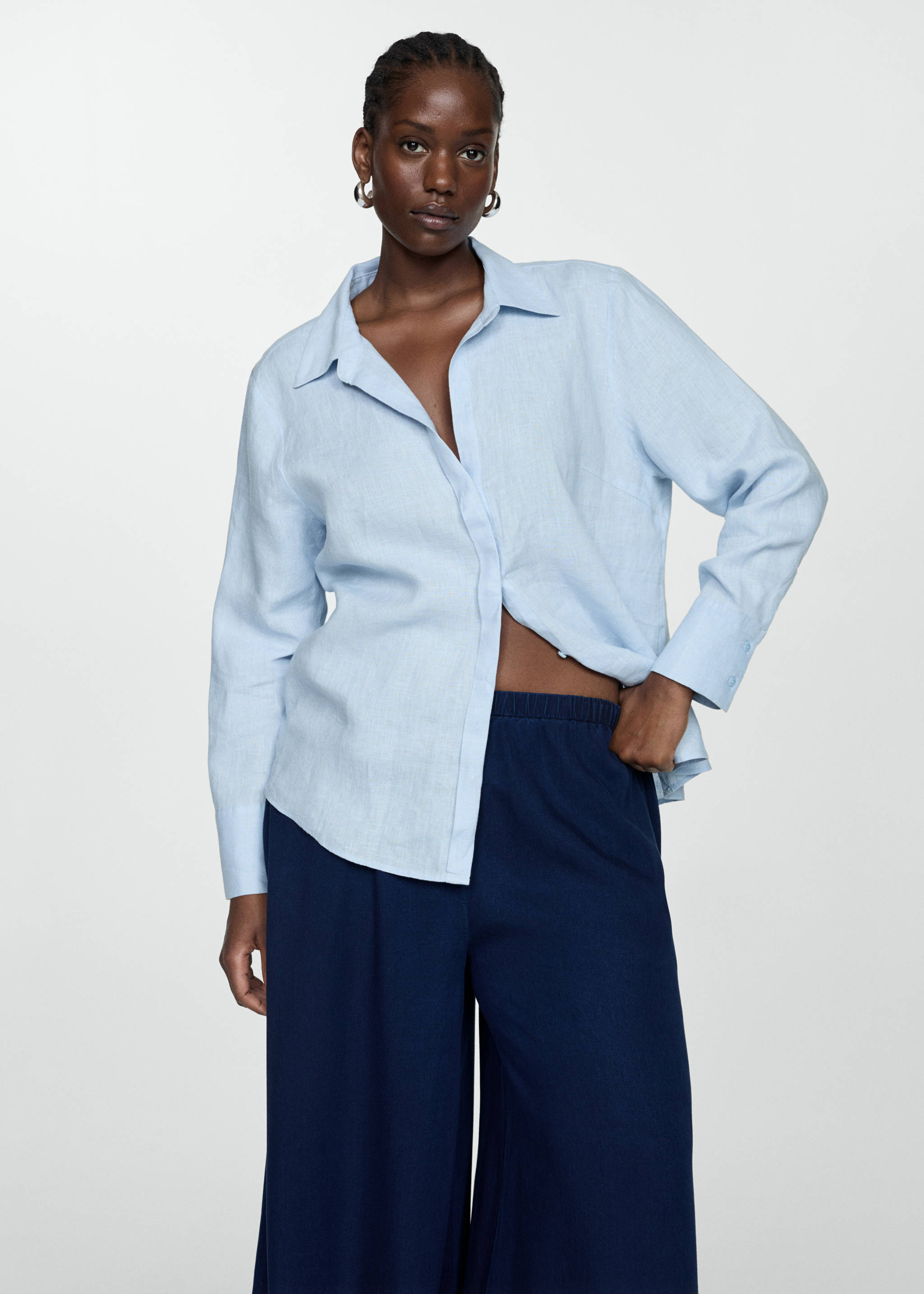 Lyocell-Hose mit Stretchbund - Detail des Artikels 5