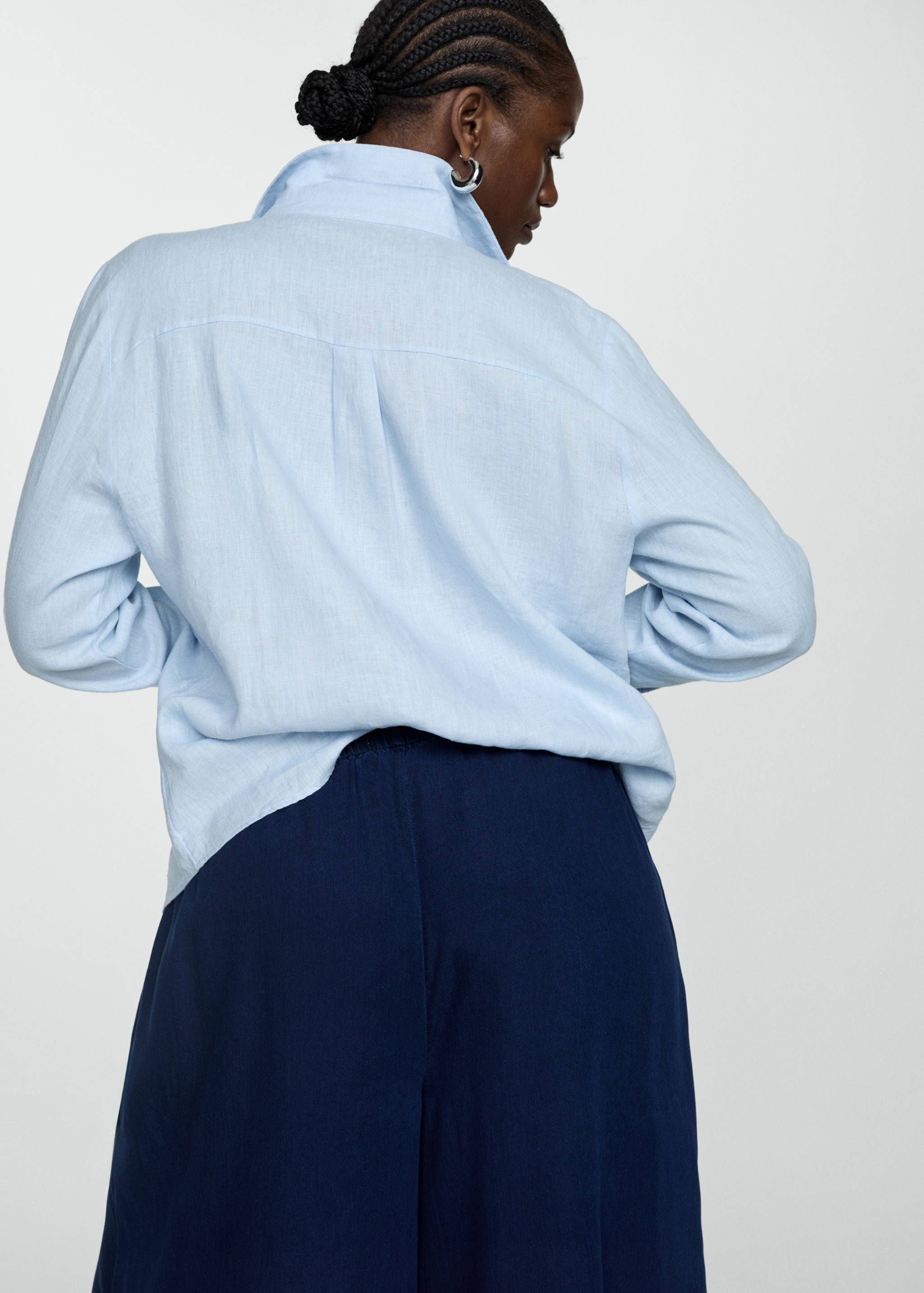 Lyocell-Hose mit Stretchbund - Detail des Artikels 4