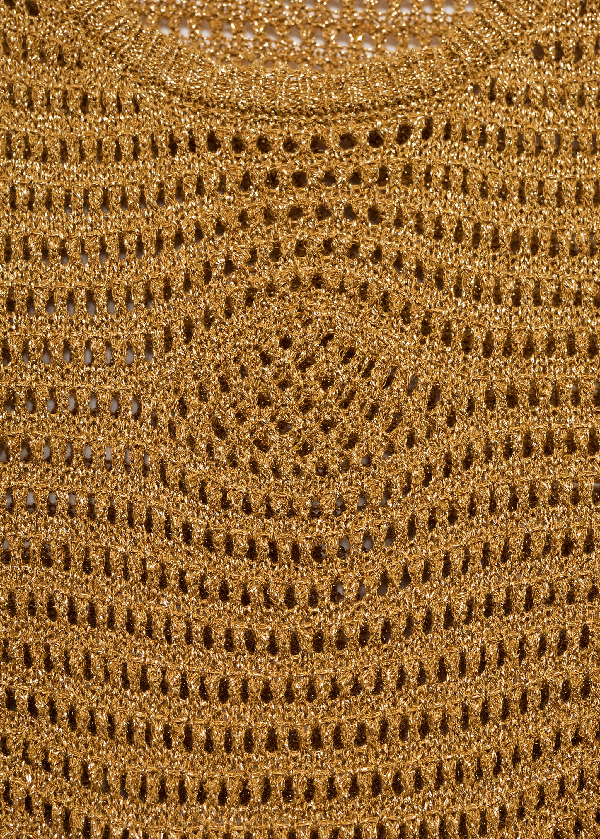 Vestido comprido de croché de lurex - Pormenor do artigo 8