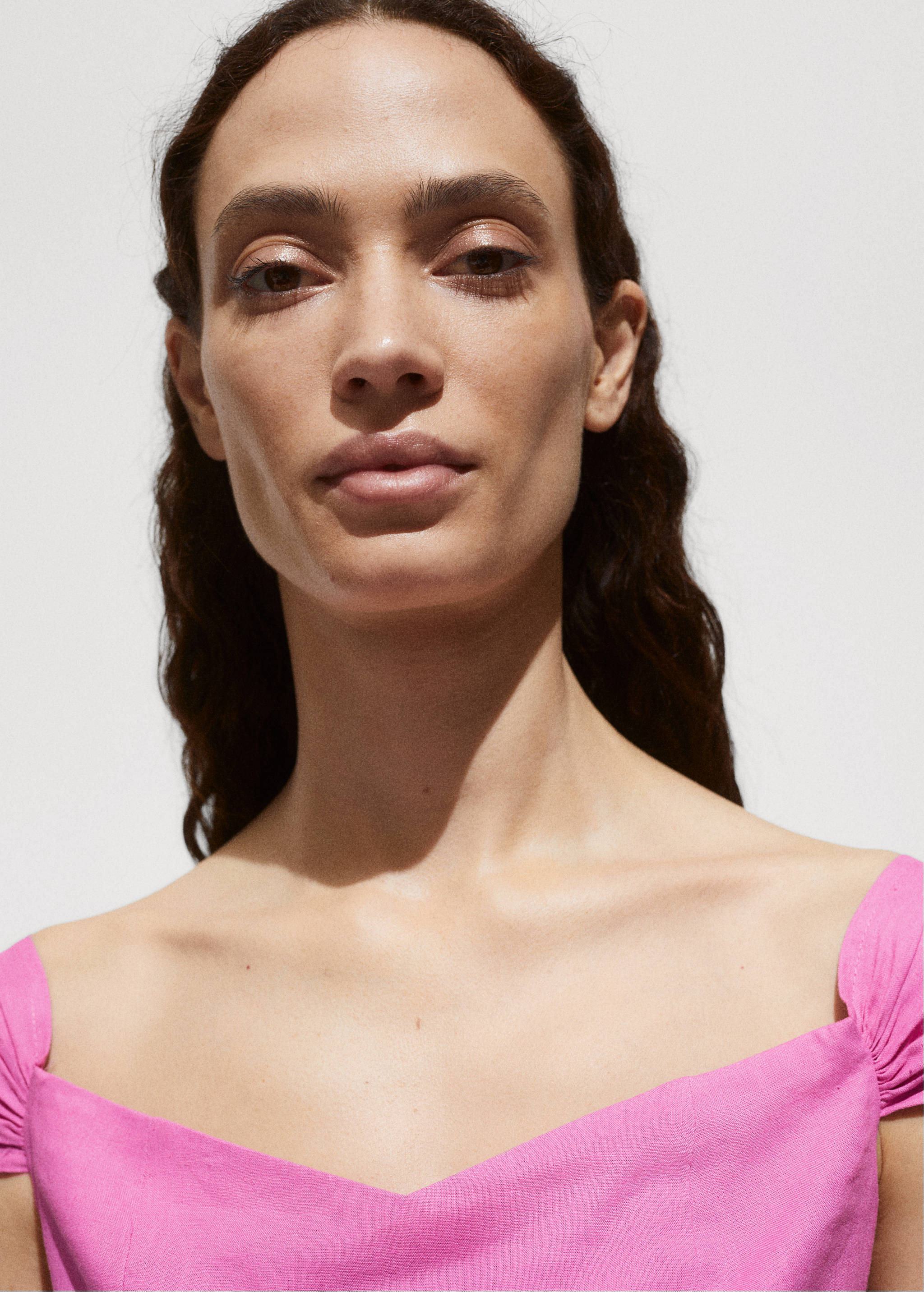 Robe lin col bateau - Détail de l'article 1