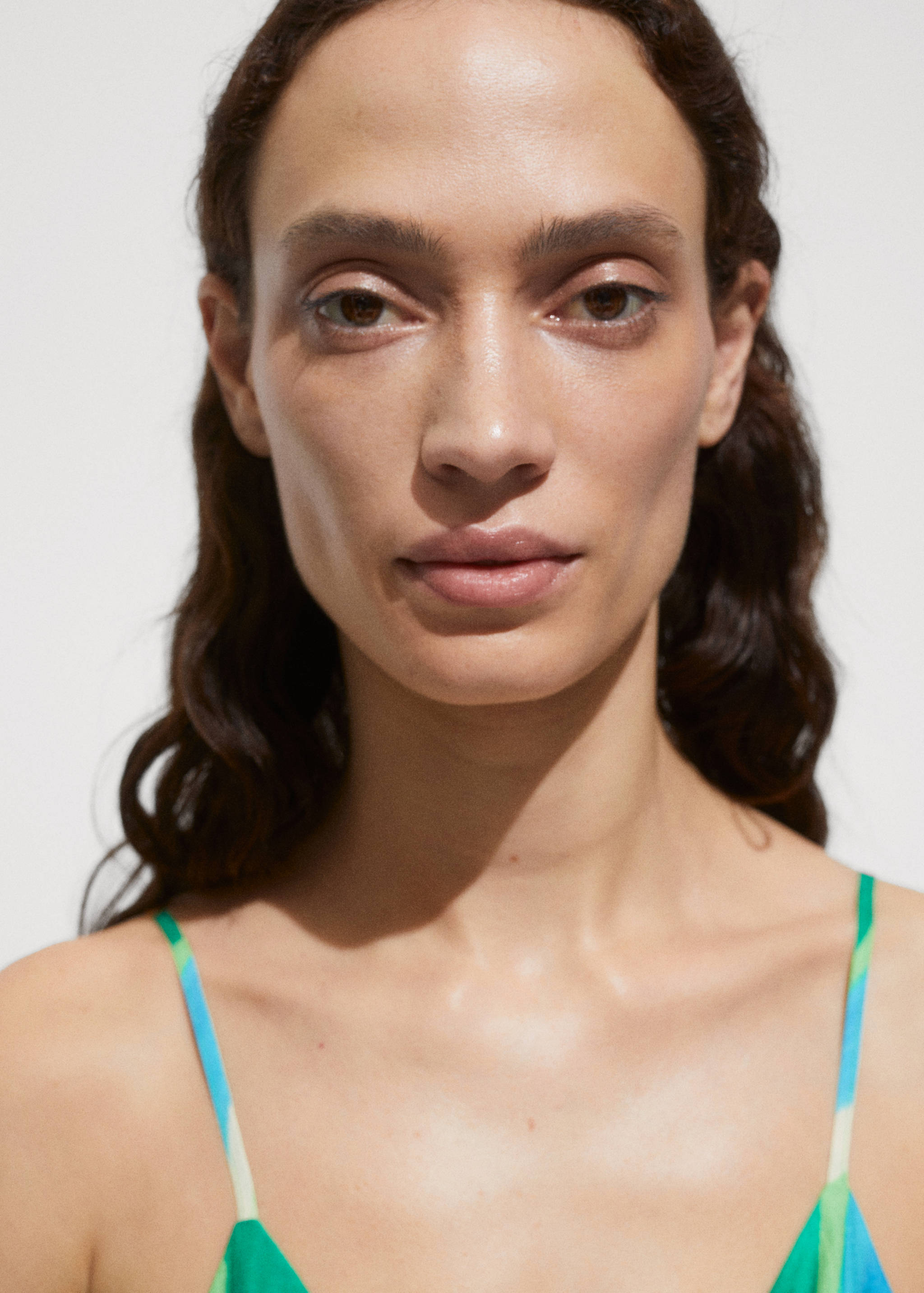 Combinaison imprimée drapée ouvertures - Détail de l'article 1