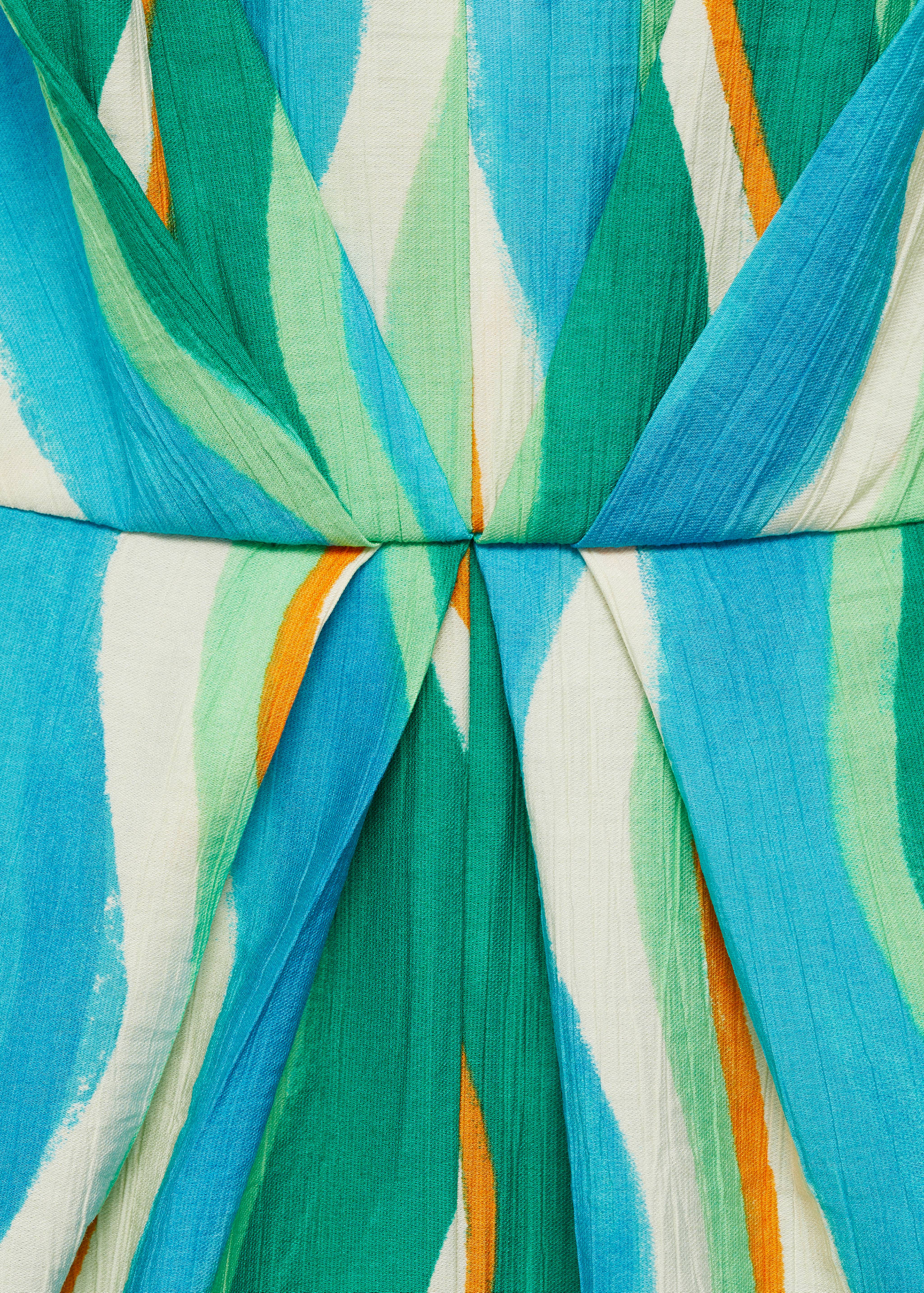 Combinaison imprimée drapée ouvertures - Détail de l'article 8