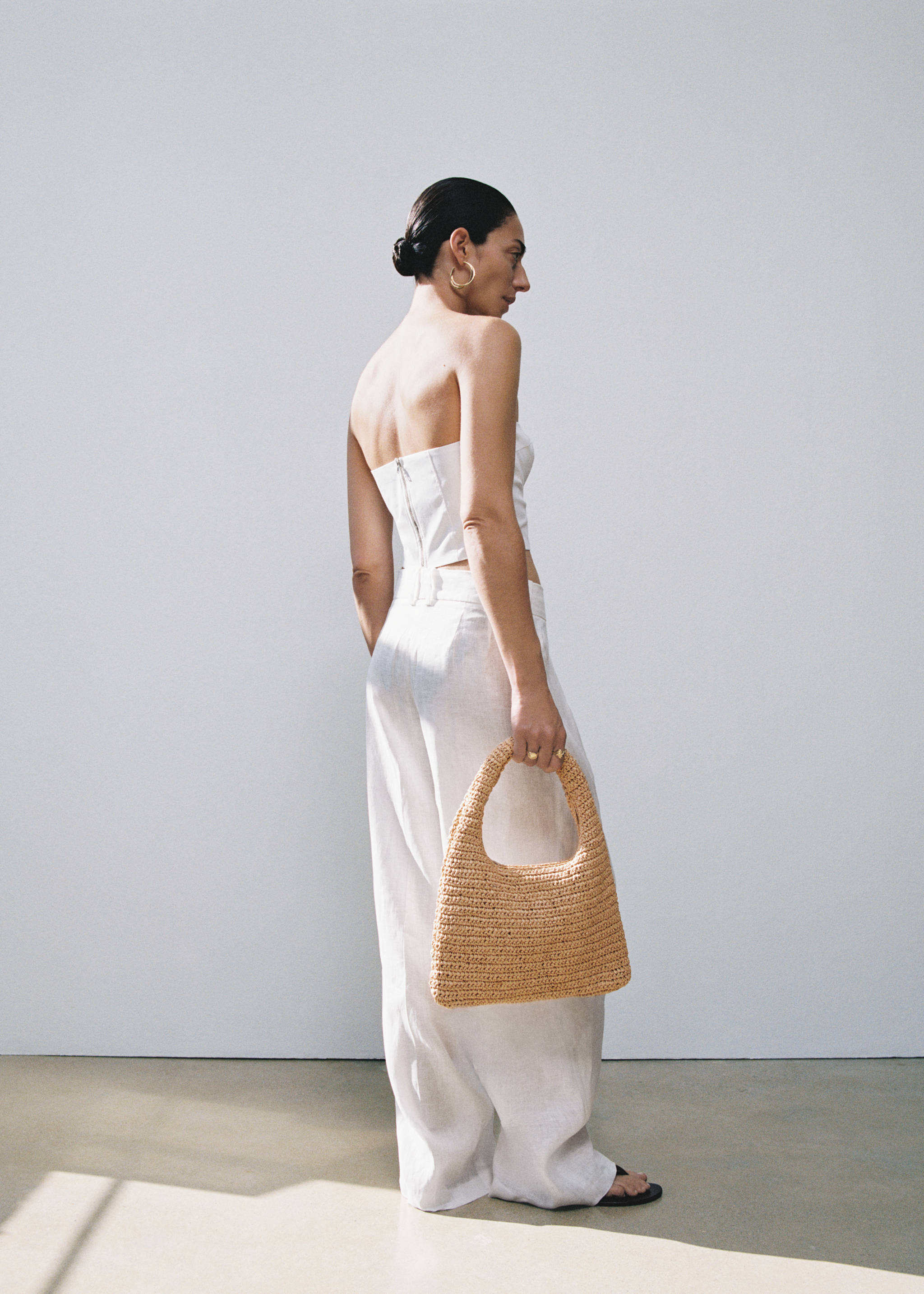 Faltenhose aus Leinen - Detail des Artikels 7