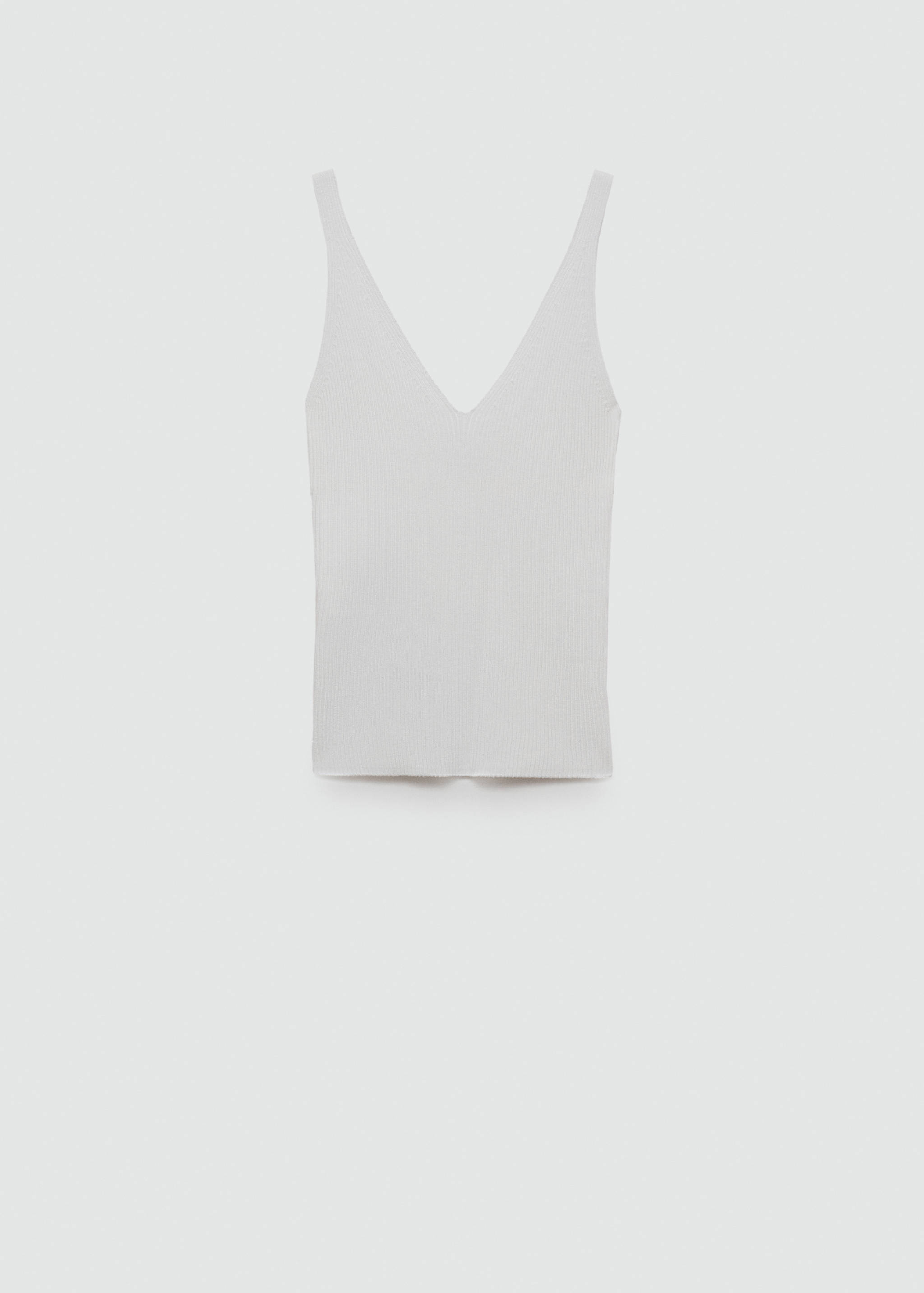 Knit strap top - Article without model