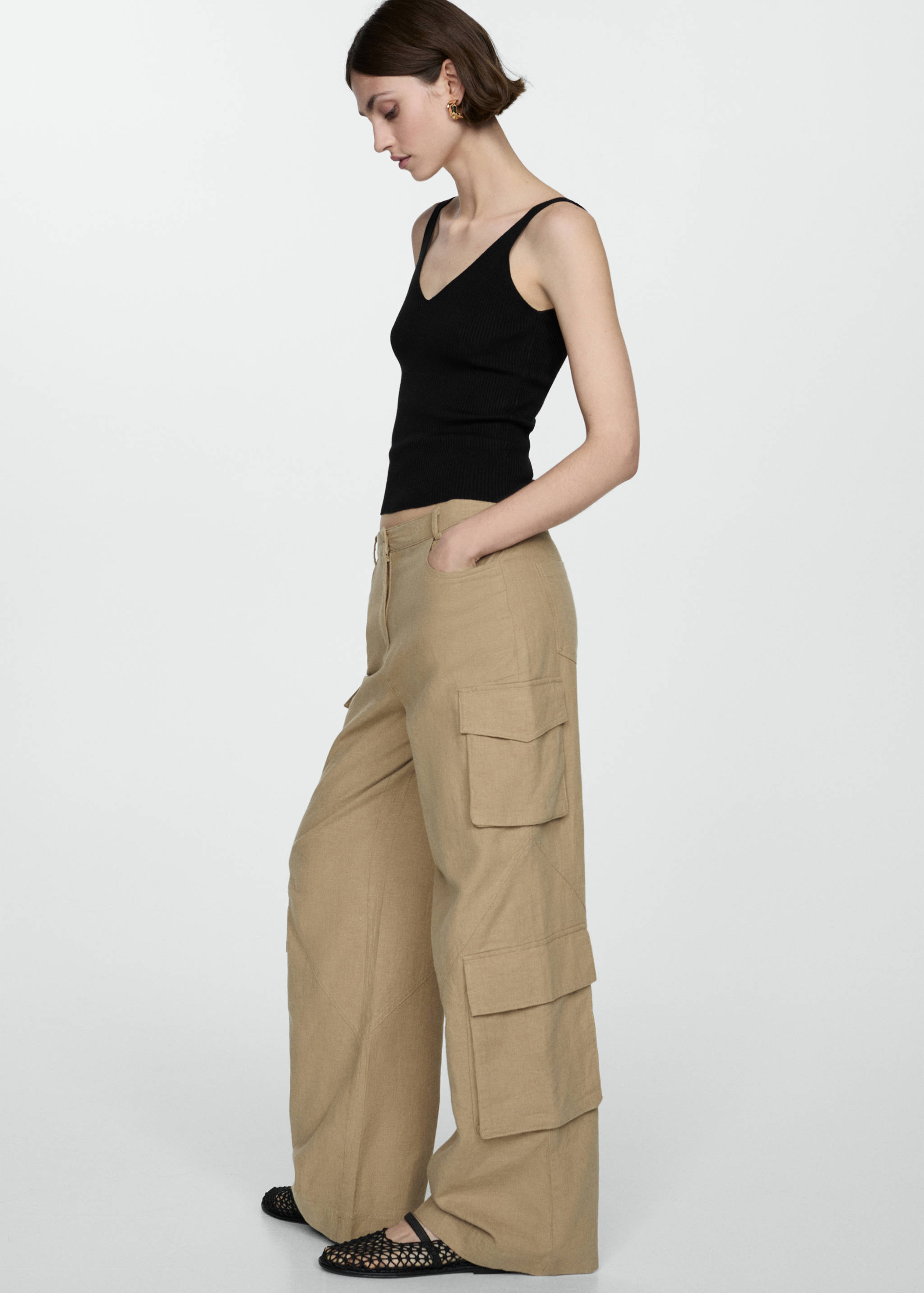 Knit strap top - Details of the article 2