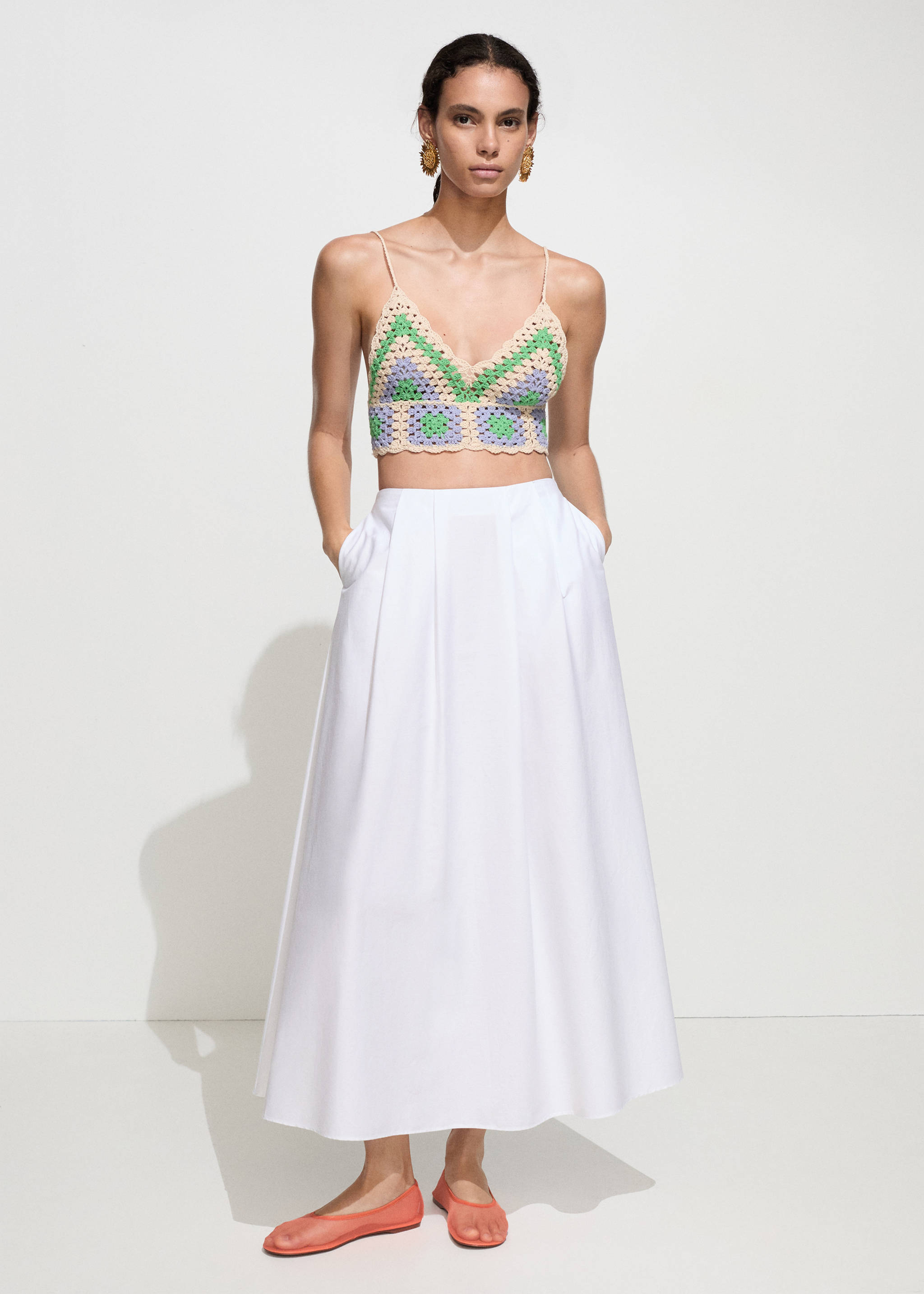 Szydełkowy top - Plan ogólny