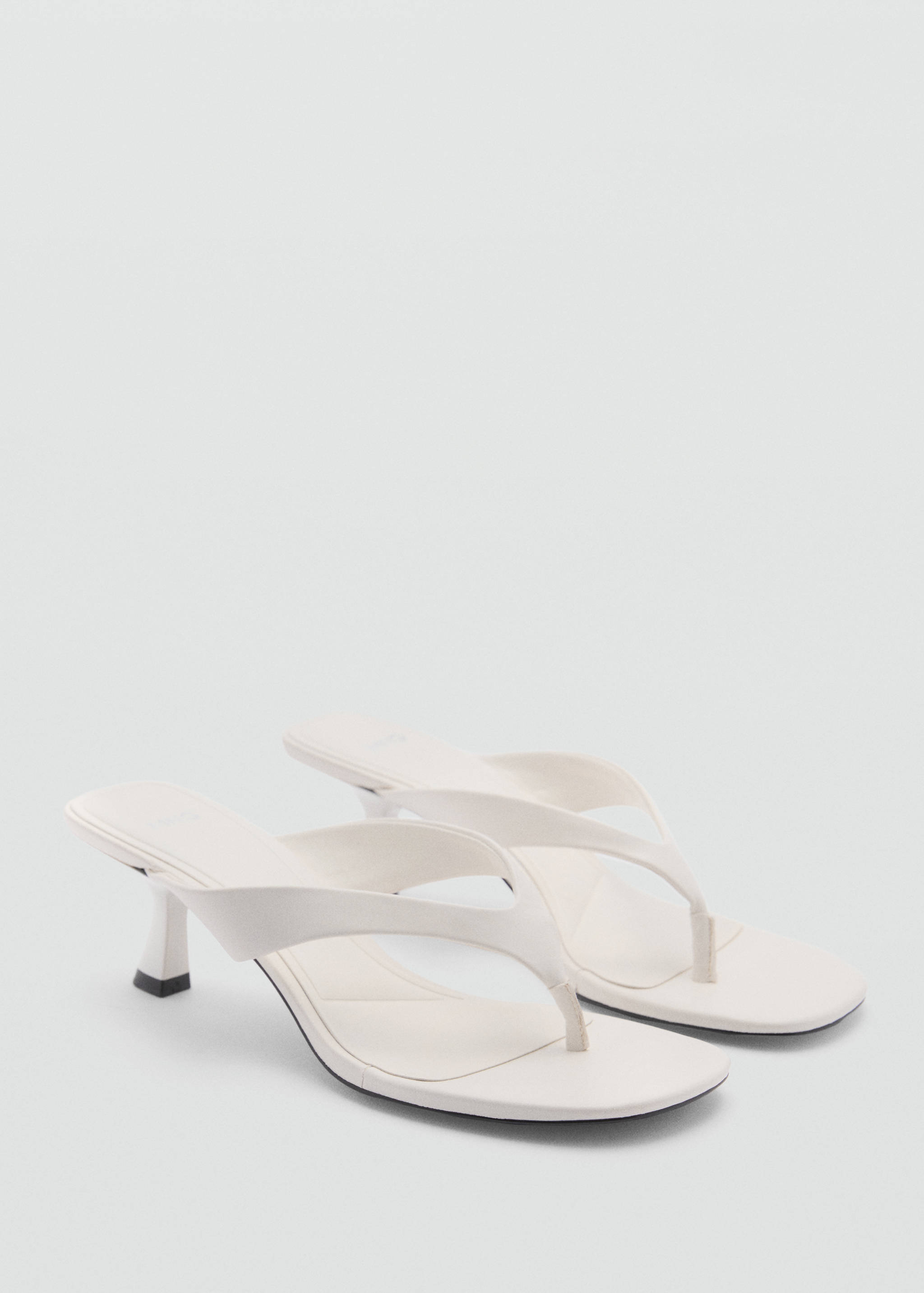 Kitten heel sandals - Medium plane