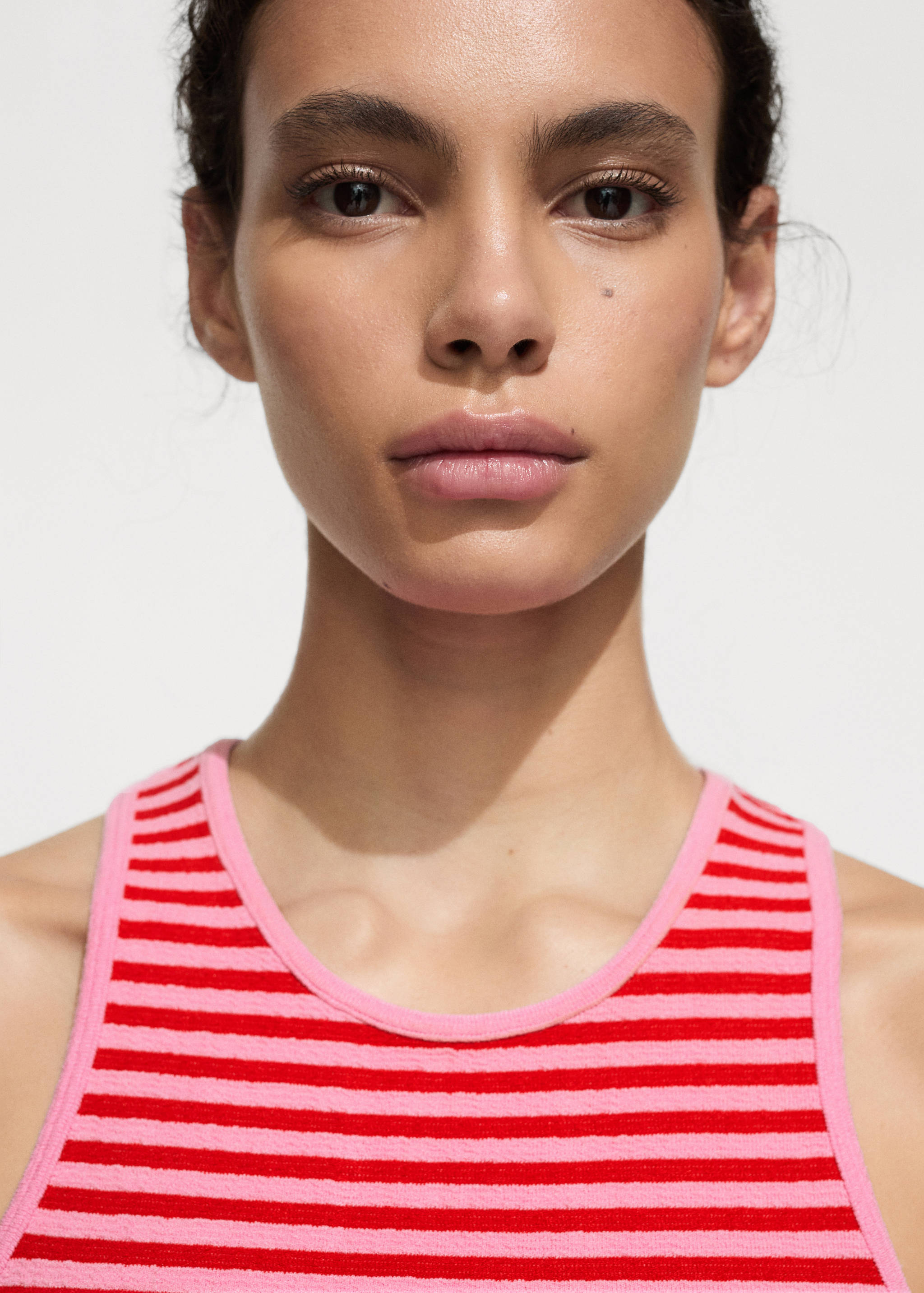 Striped knit top - Medium plane