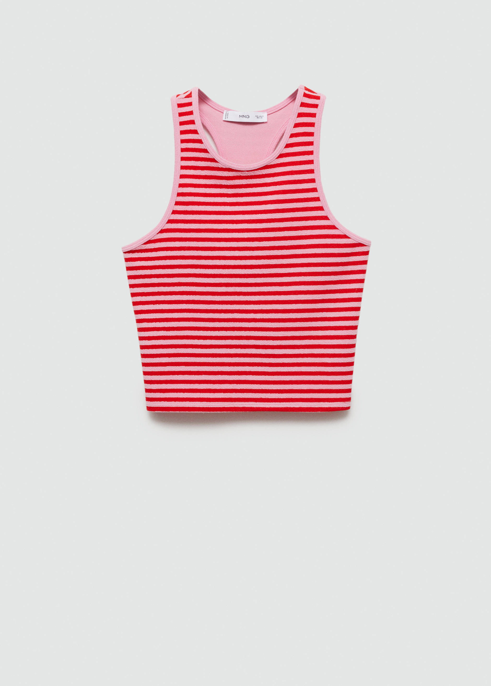 Gestreiftes Jersey-Top - Artikel ohne Model