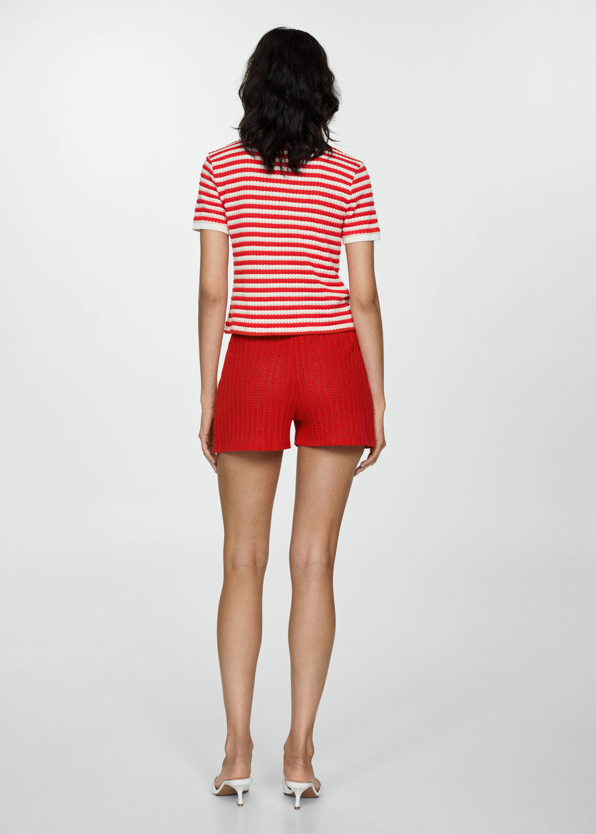 Shorts punto rectos - Reverso del artículo