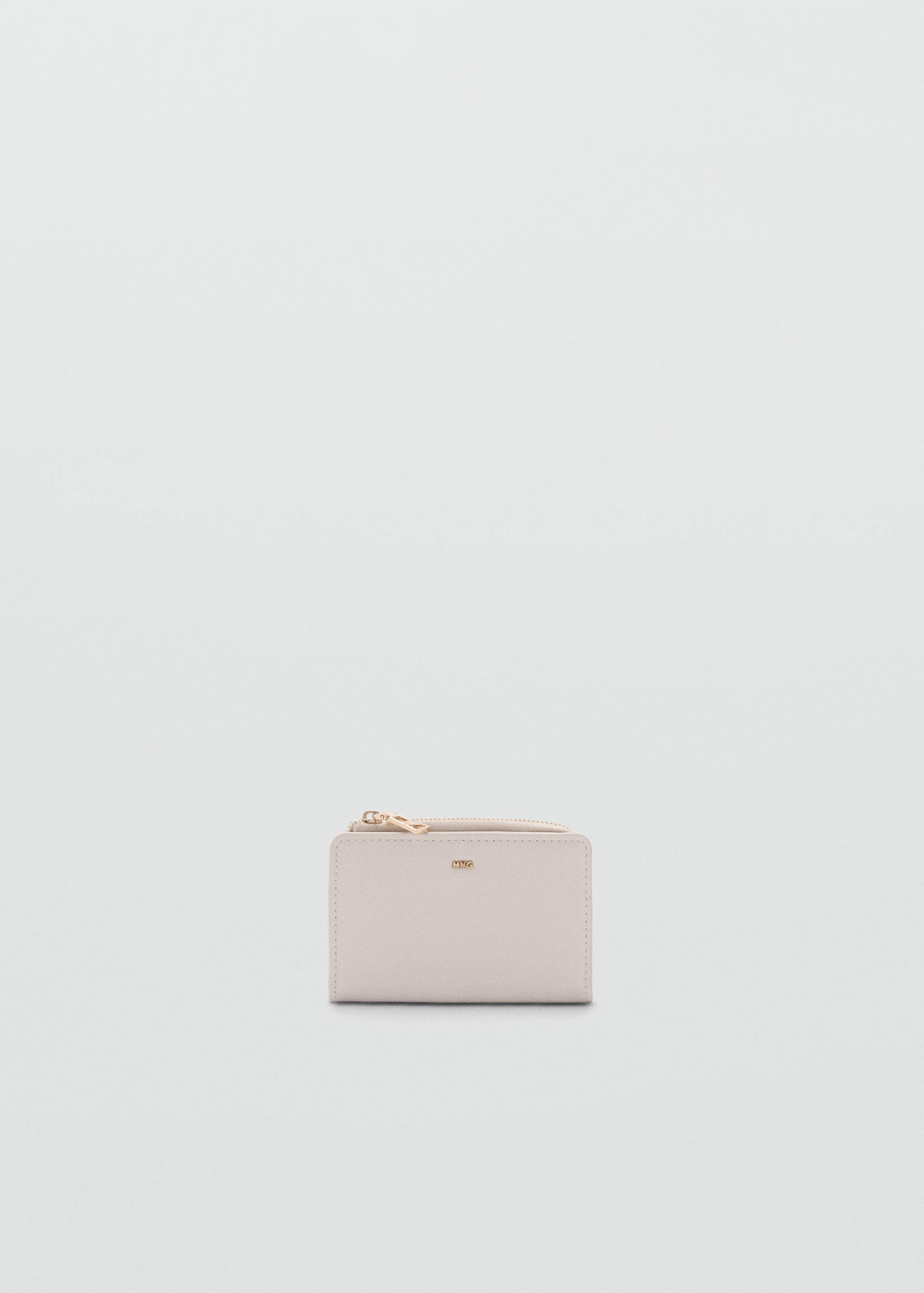 Saffiano-effect wallet - Article without model