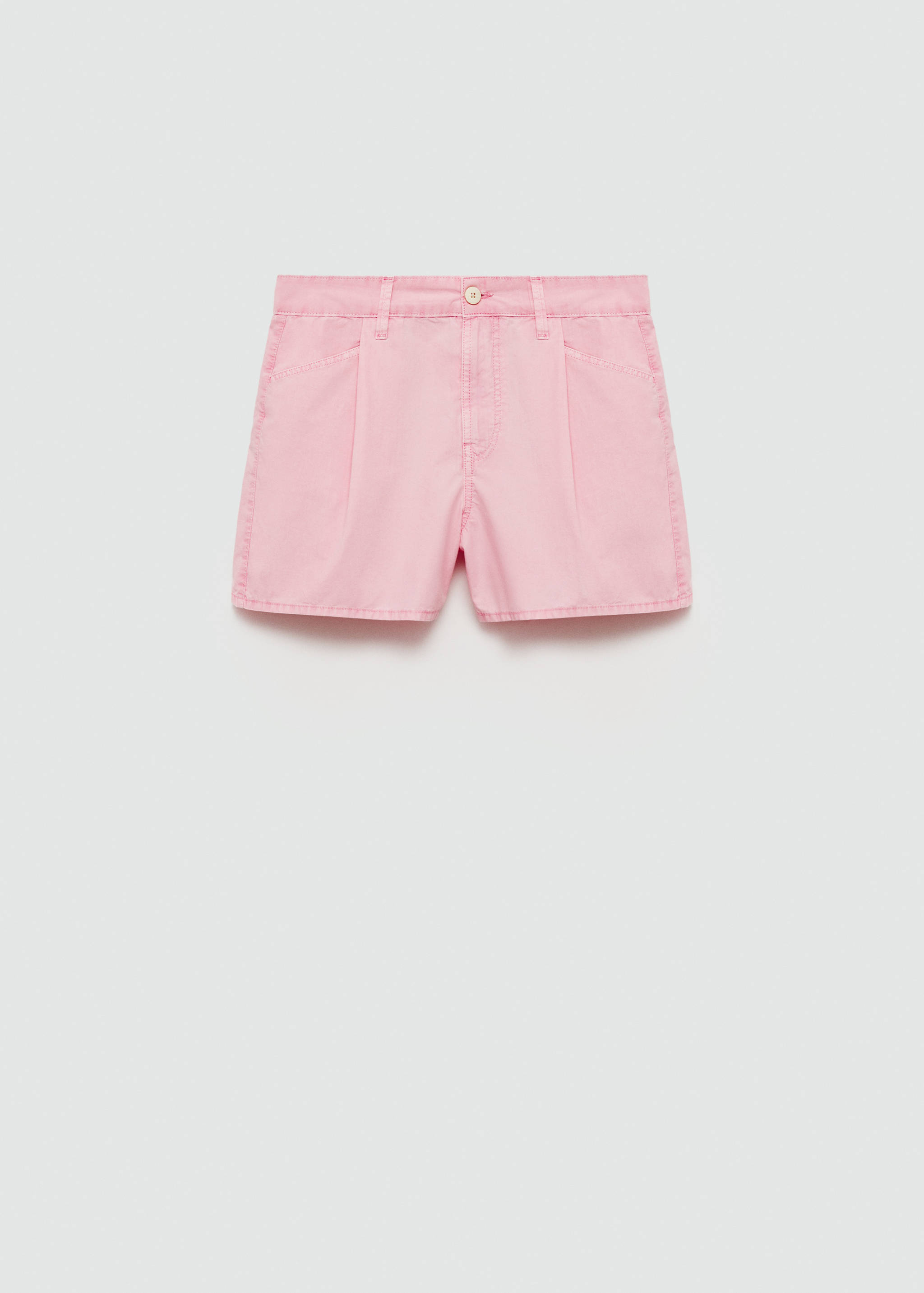 Raka denimshorts - Artikel utan modell