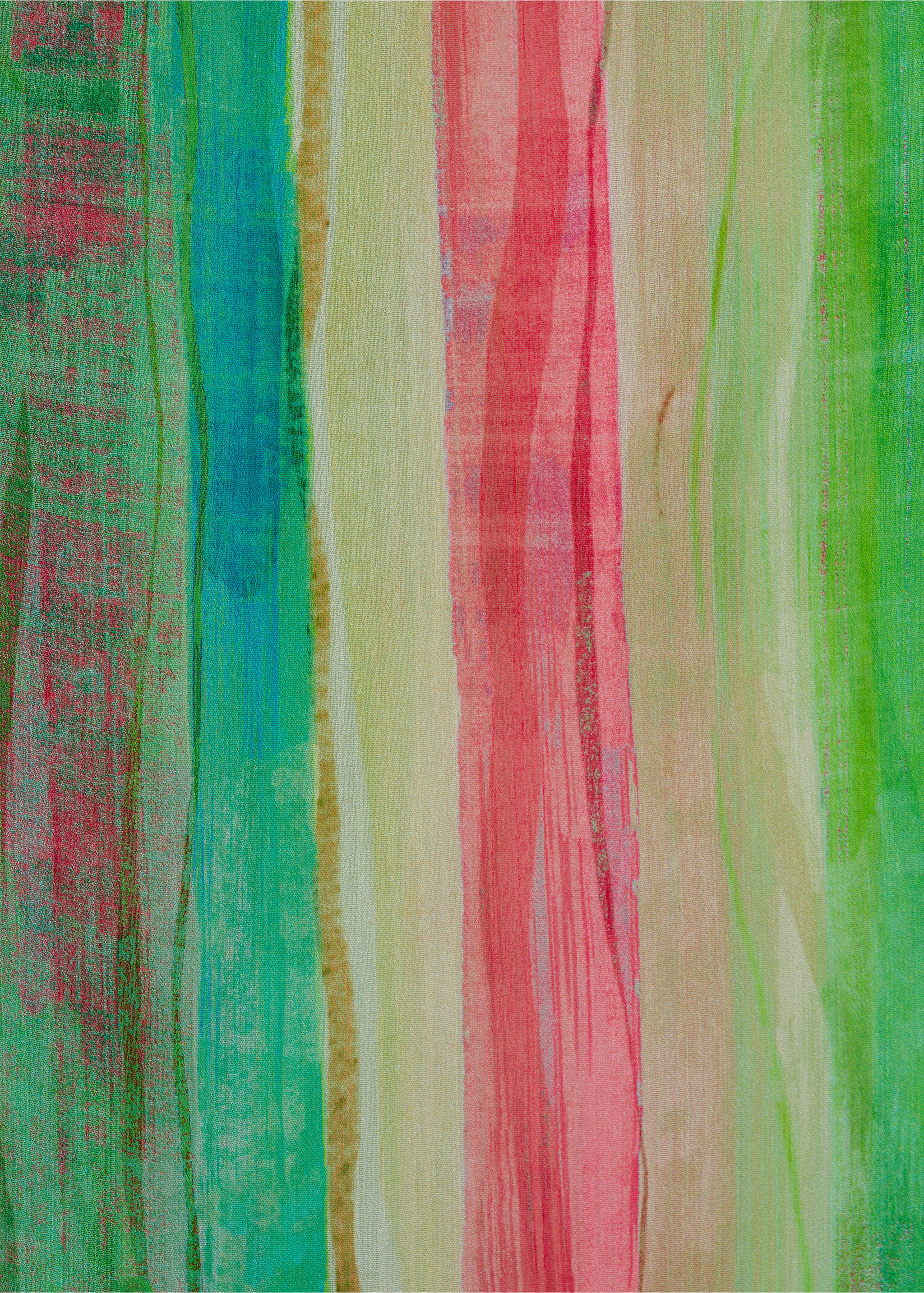 Pantalon imprimé semi-transparent - Détail de l'article 0, Vert. Ref: 77060385-00.