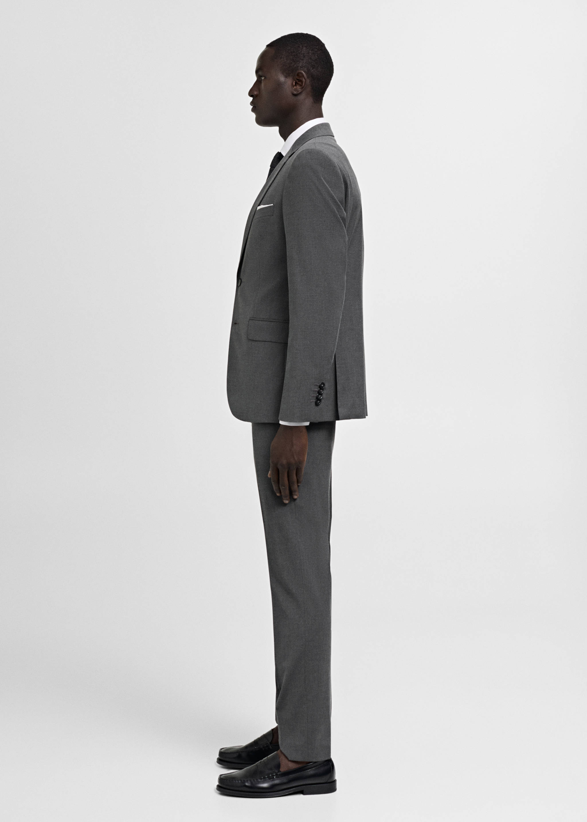 Slim Fit-Anzugjacke aus Comfort-Stretch-Gewebe - Detail des Artikels 2