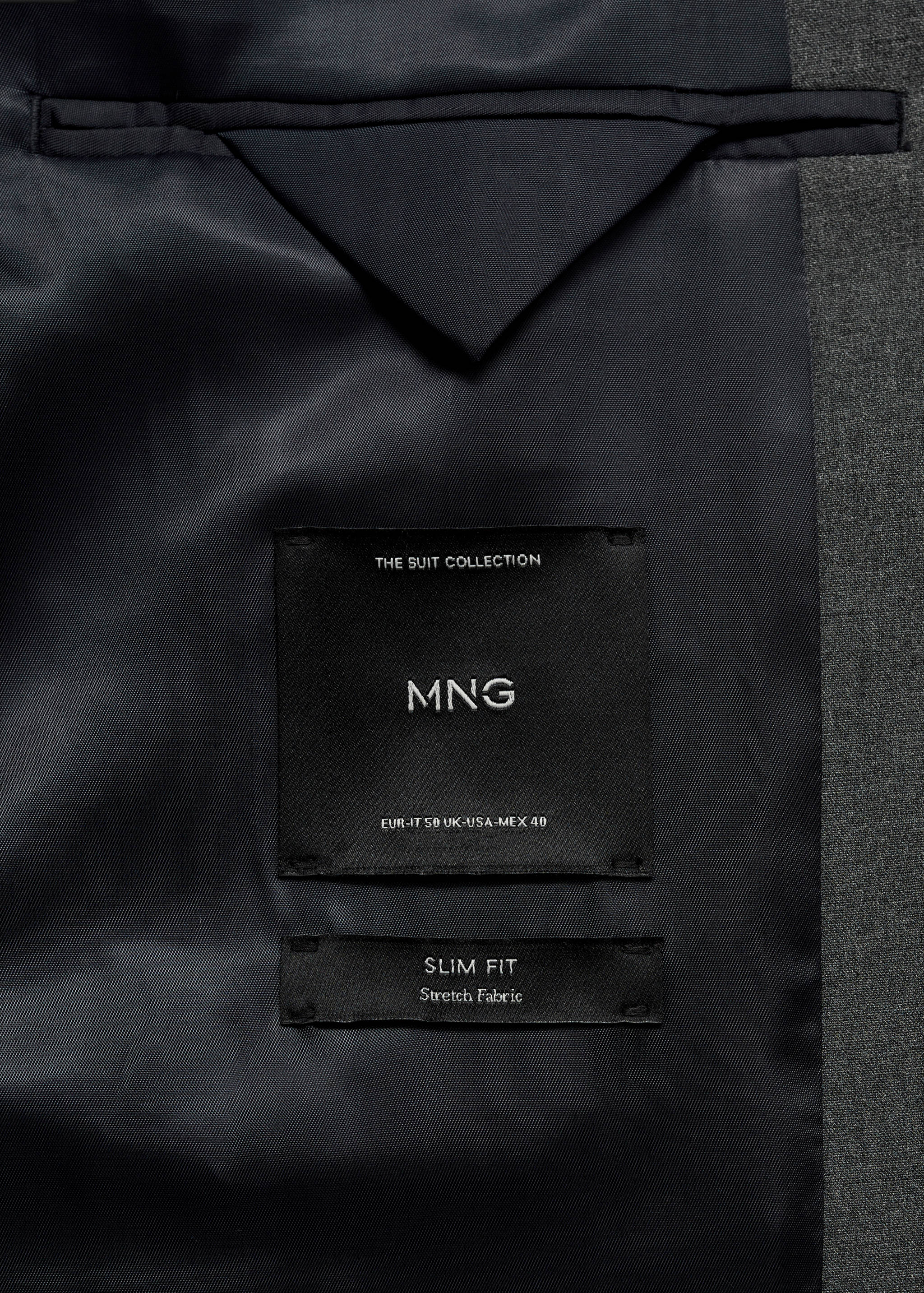 Slim Fit-Anzugjacke aus Comfort-Stretch-Gewebe - Detail des Artikels 0