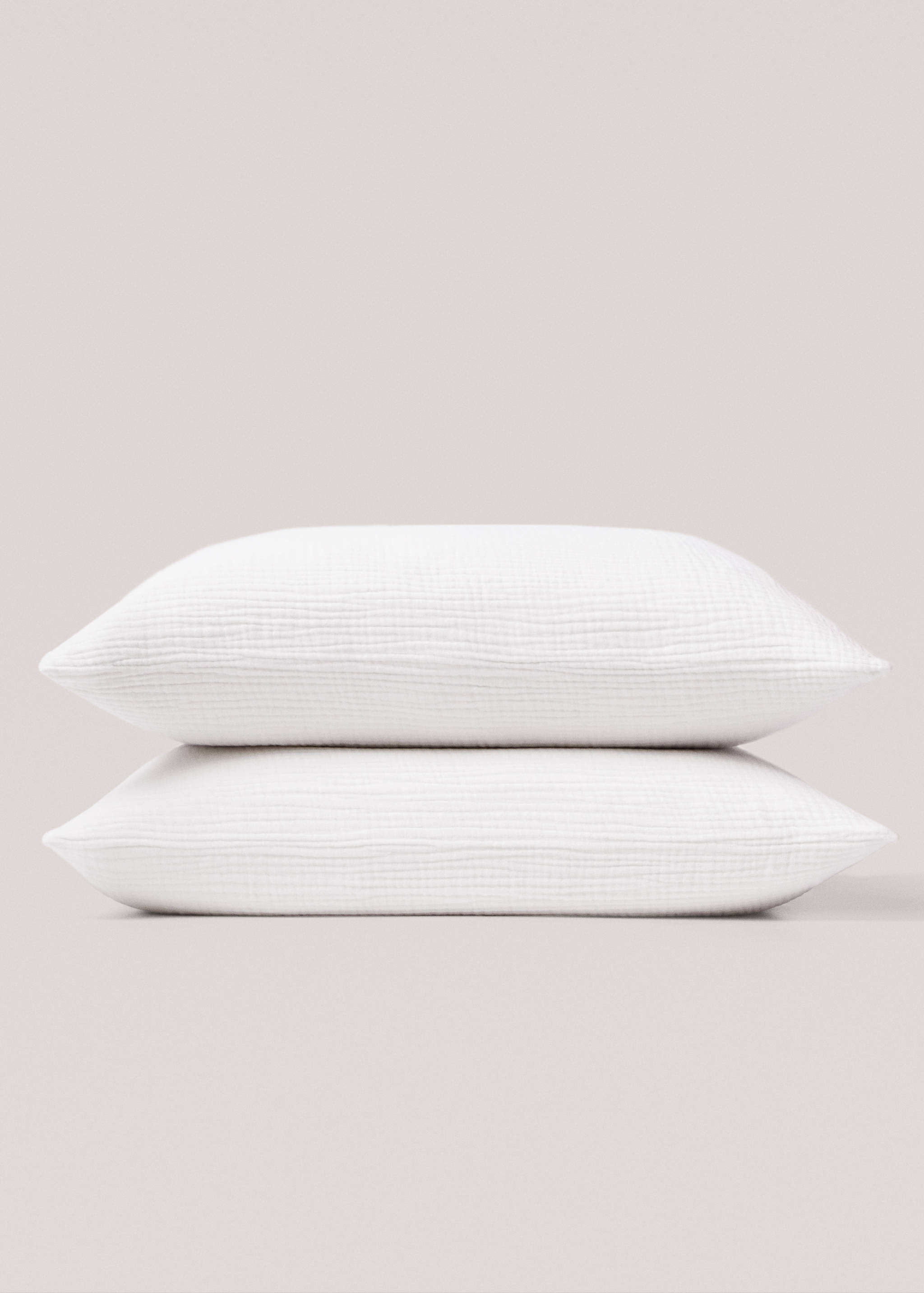 Cotton gauze pillowcase 60x60cm - Details of the article 1