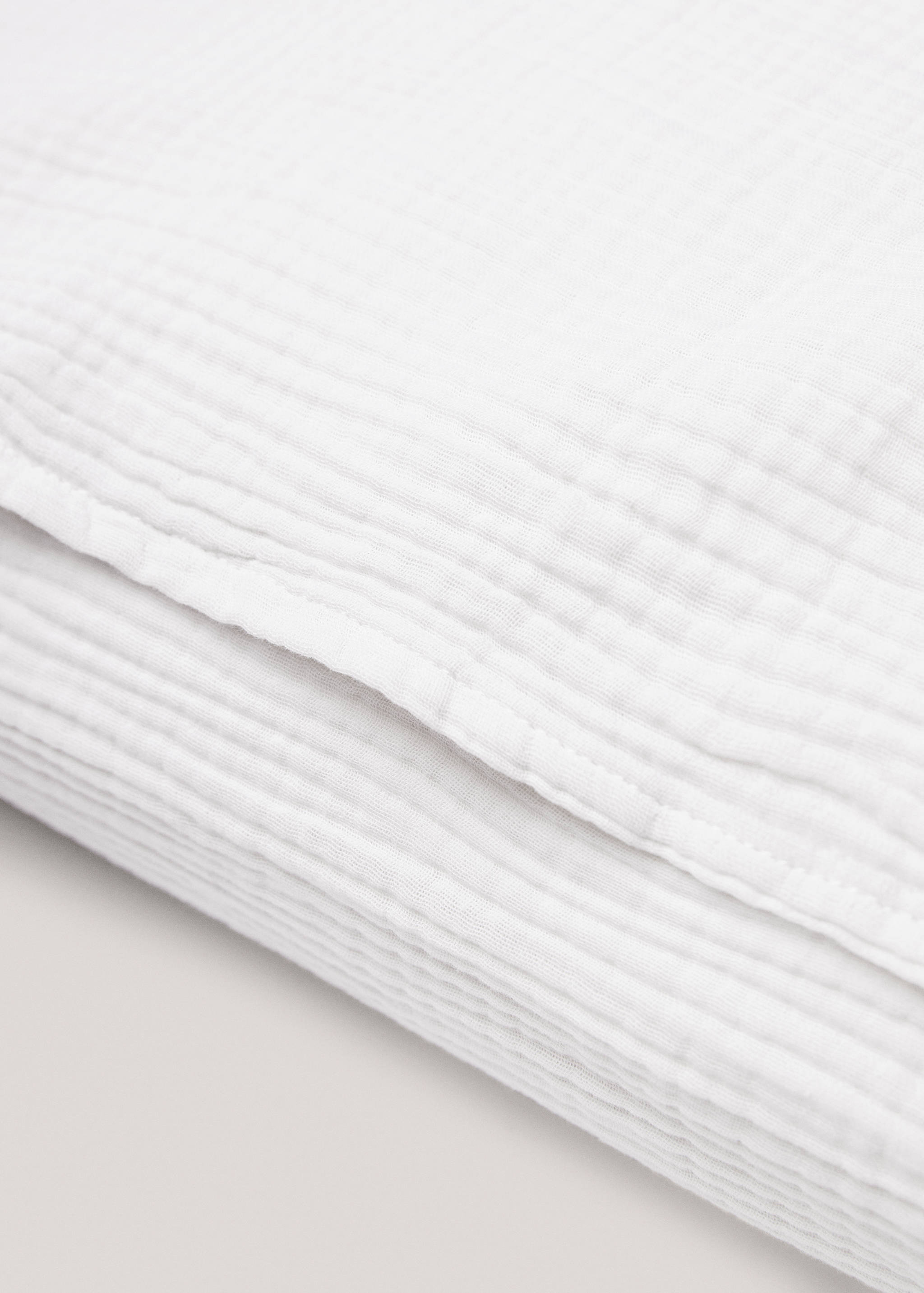 Cotton gauze pillowcase 60x60cm - Details of the article 2