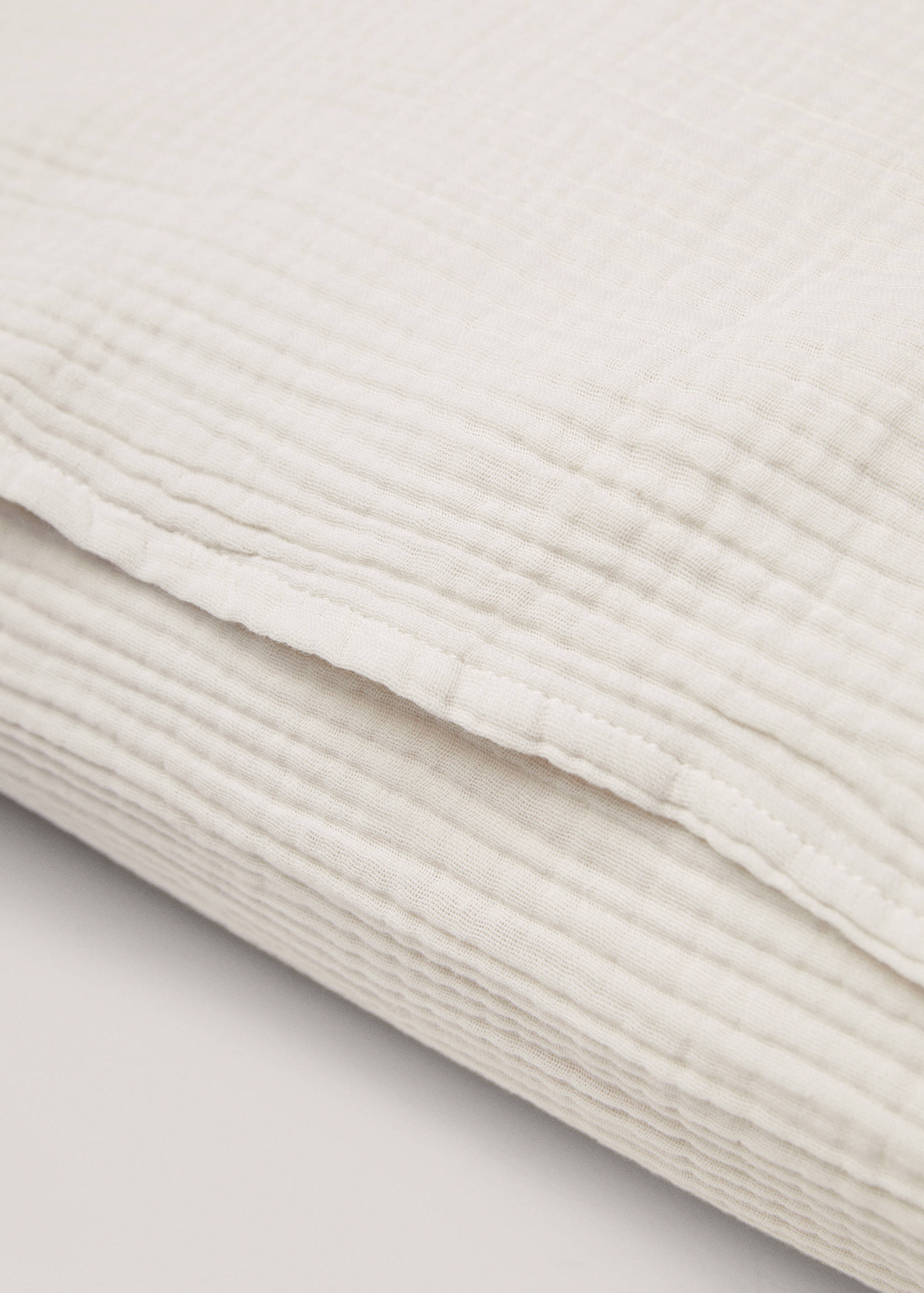 Cotton gauze pillowcase 60x60cm - Details of the article 2