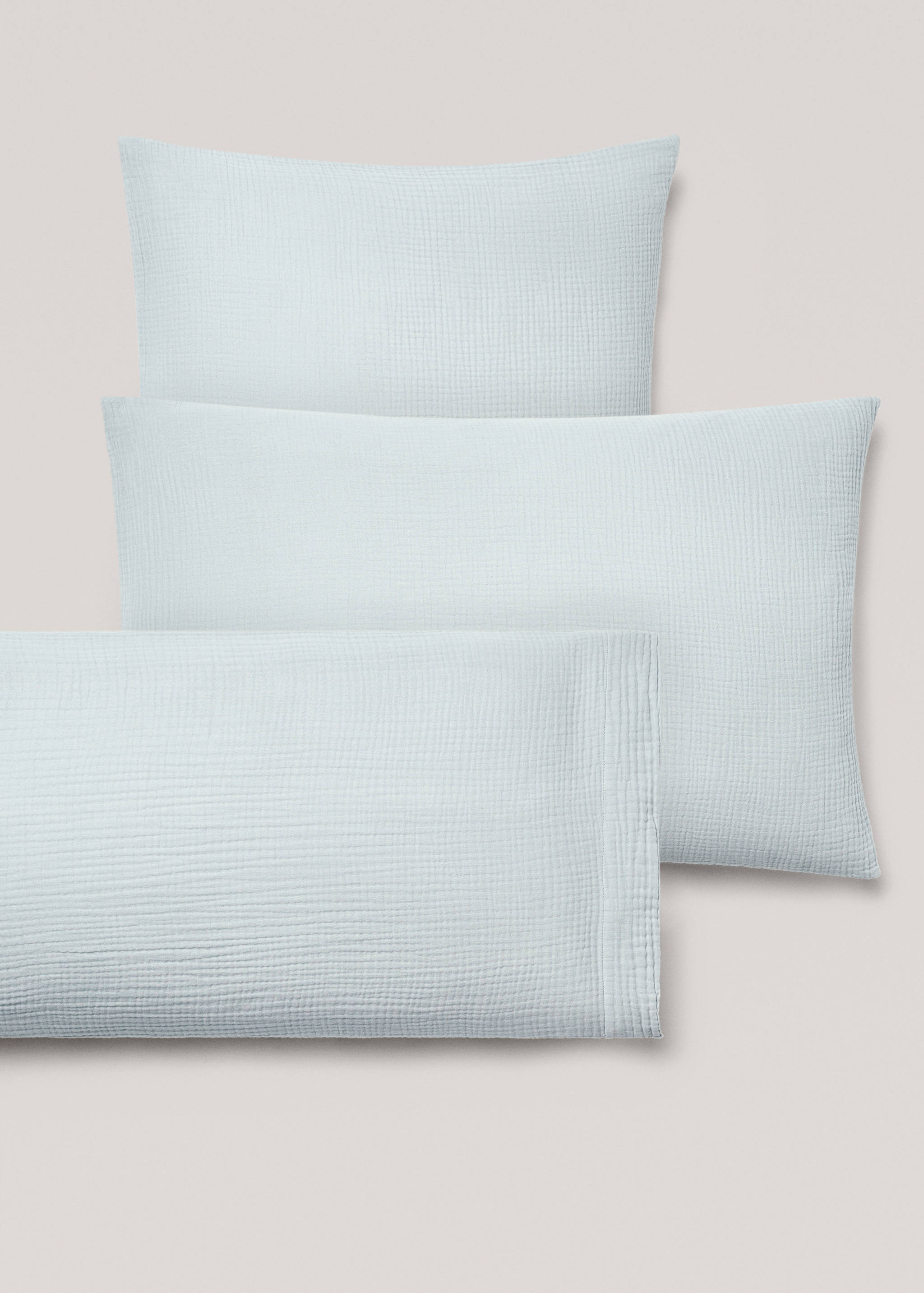 Funda de almohada gasa algodón 60x60cm - Detalle del artículo 4