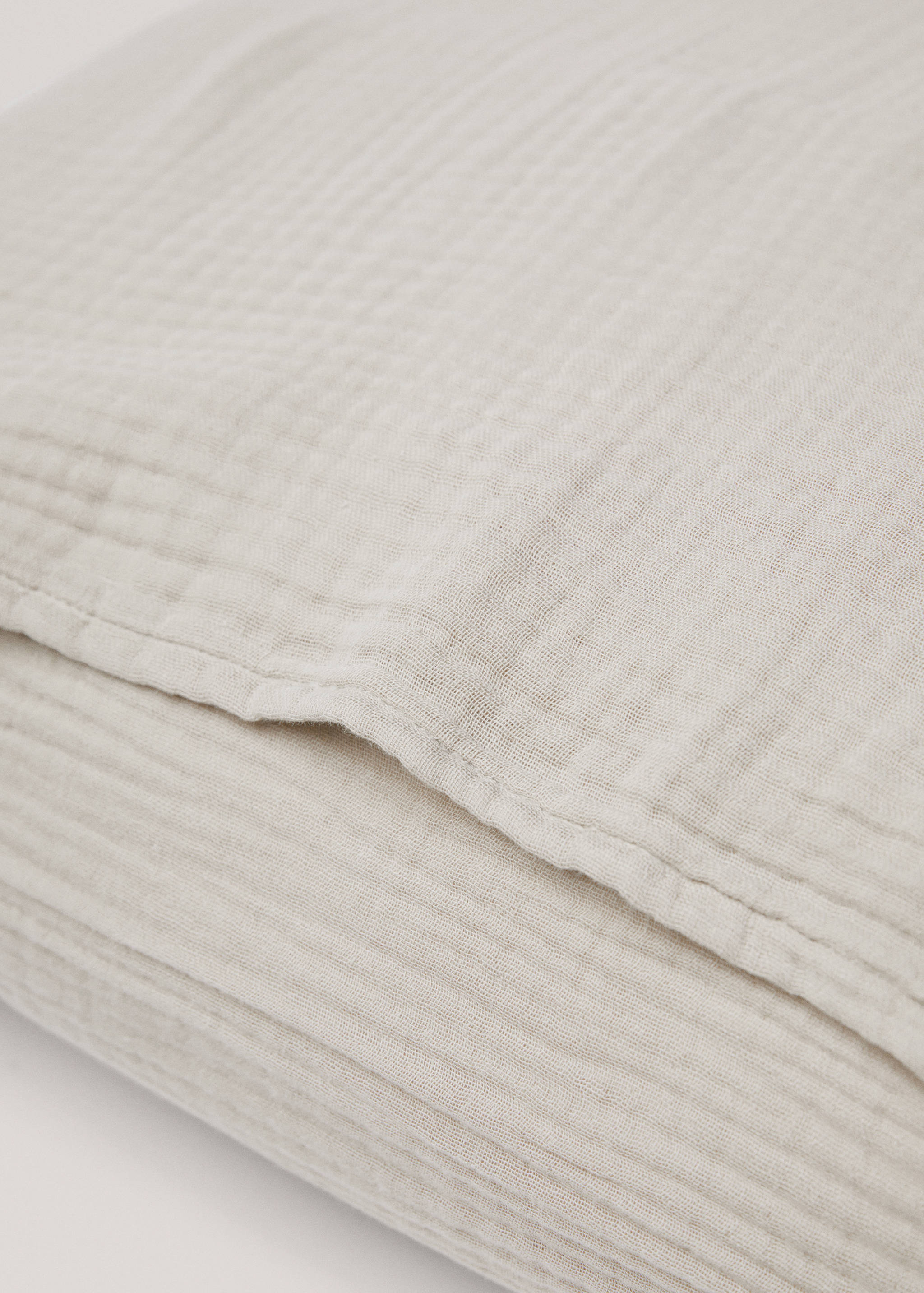Cotton gauze pillowcase 60x60cm - Details of the article 1