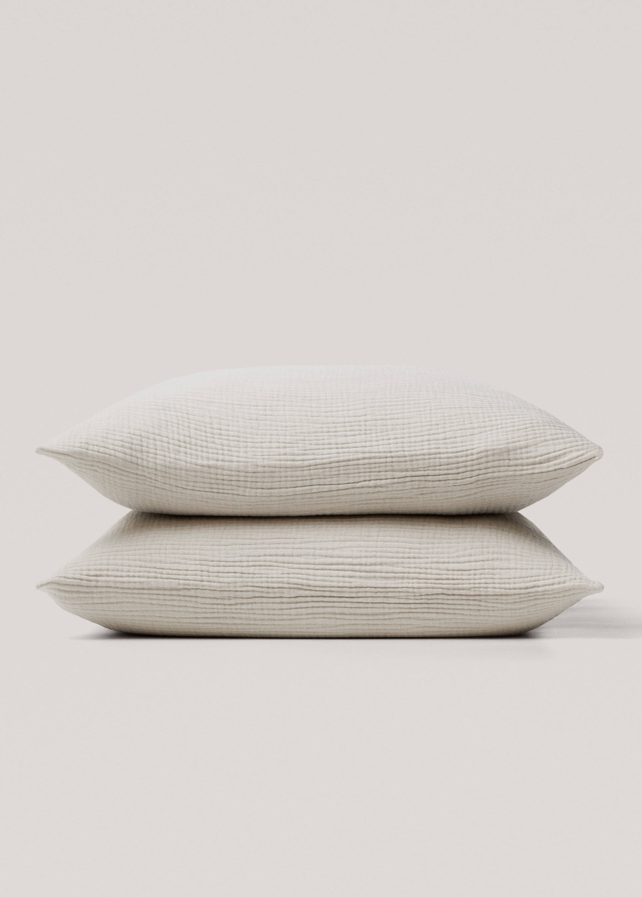 Cotton gauze pillowcase 60x60cm - Details of the article 3