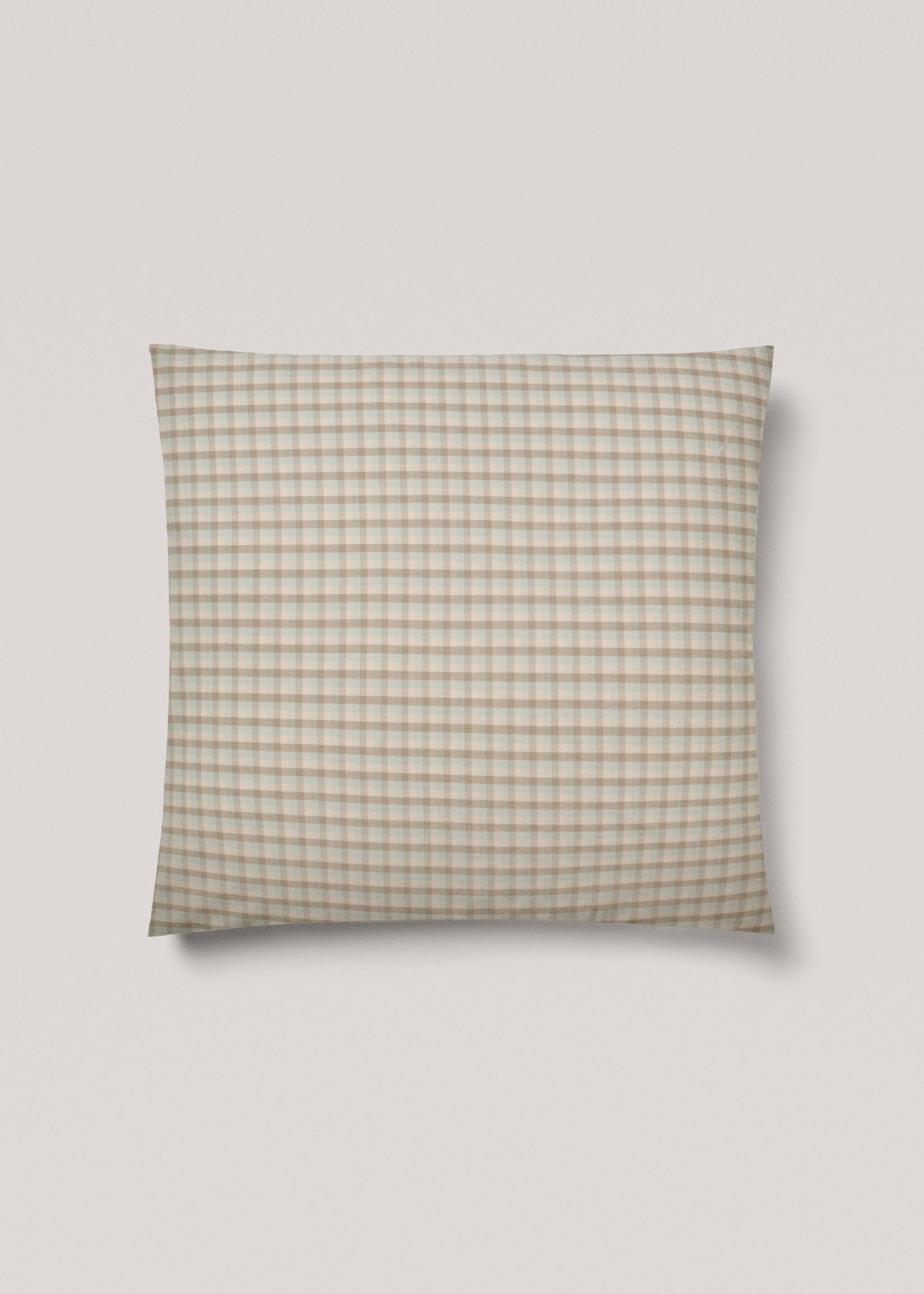 Vichy square pillowcase 60x60cm - Article without model