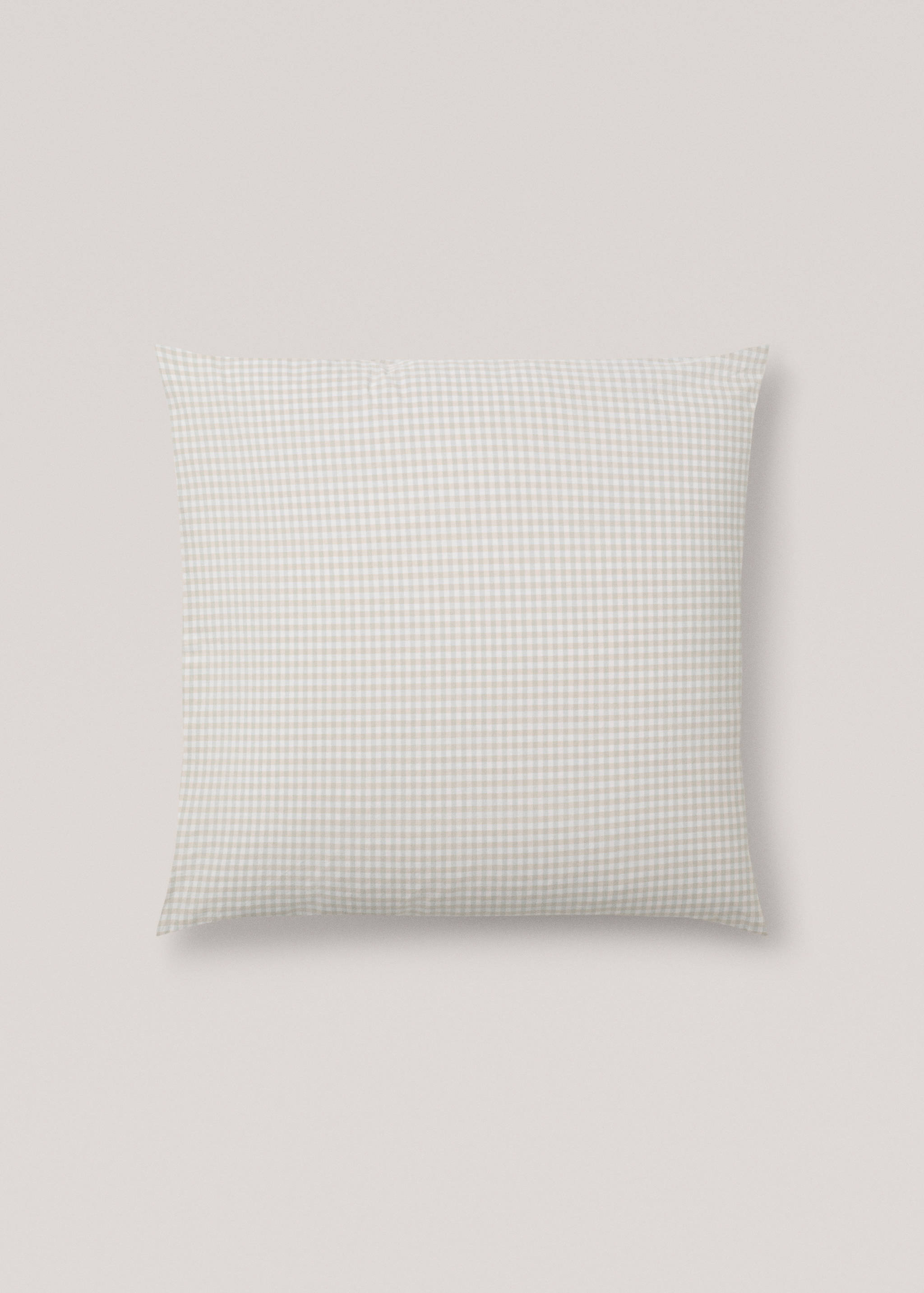 Vichy square pillowcase 60x60cm - Article without model