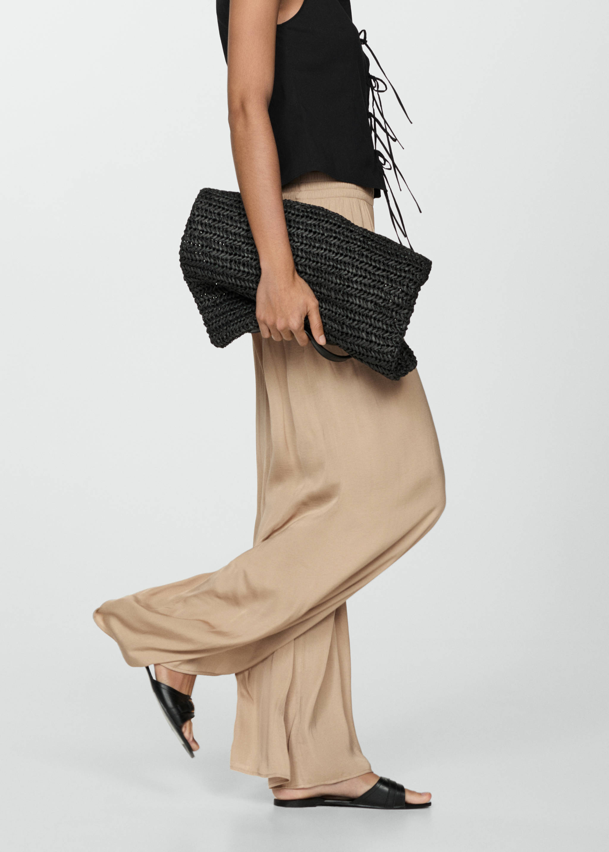 Pantalón fluido wide leg - Detalle del artículo 2