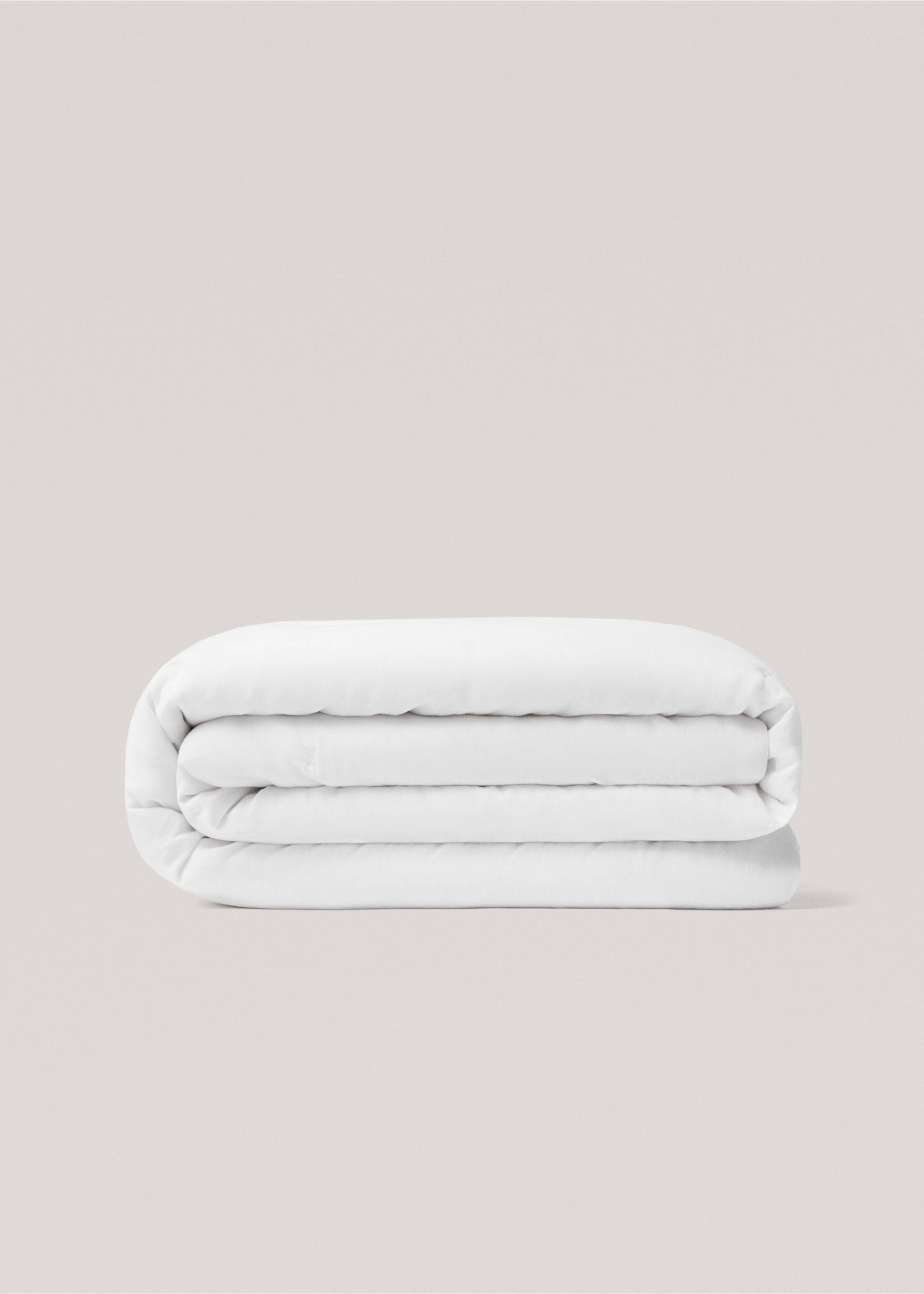 Edredón lino cama 130/150 cm - Artículo sin modelo, Blanco. Ref: 77060580-00.