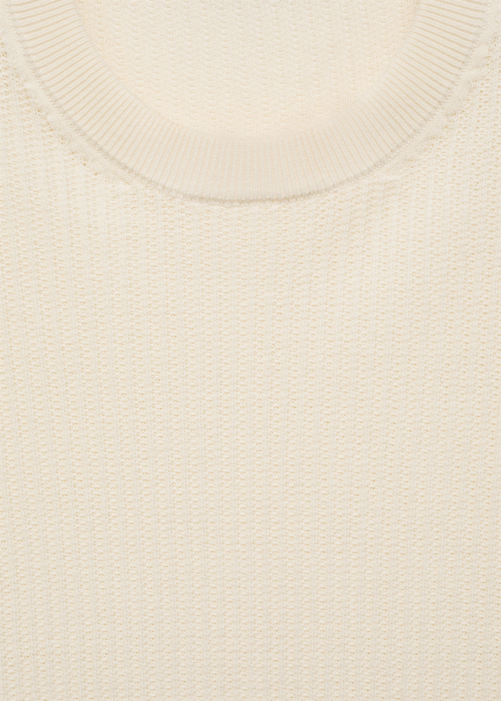 Ribbed  knit t-shirt - Details of the article 8