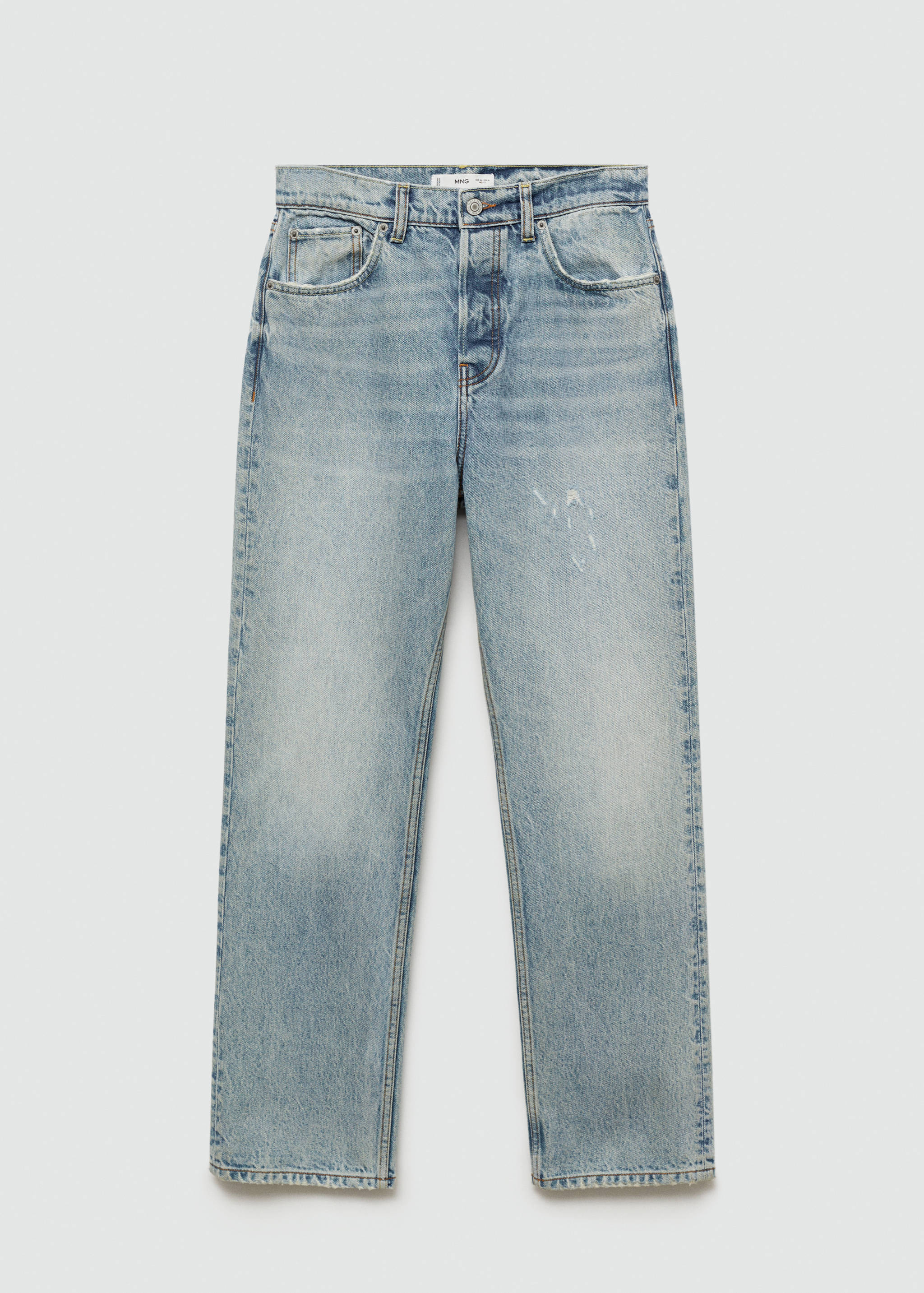 Jeans culotte tiro medio - Artículo sin modelo