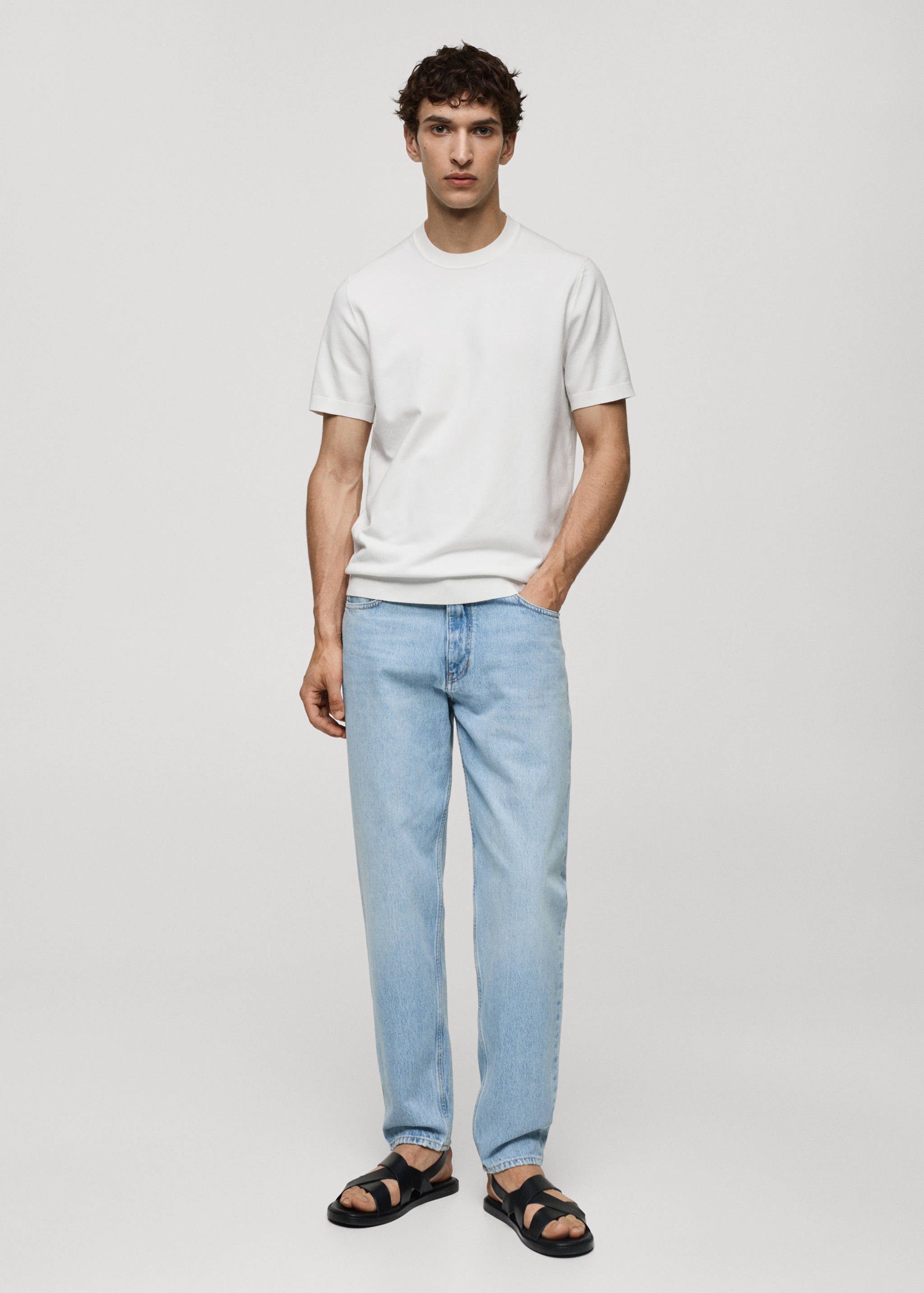 Camiseta punto fino - Plano general