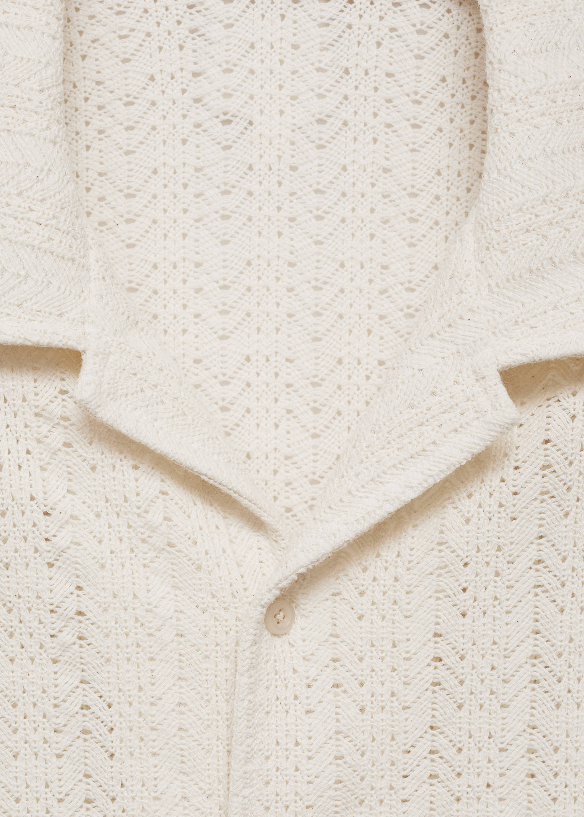 Crochet knitted shirt - Details of the article 8