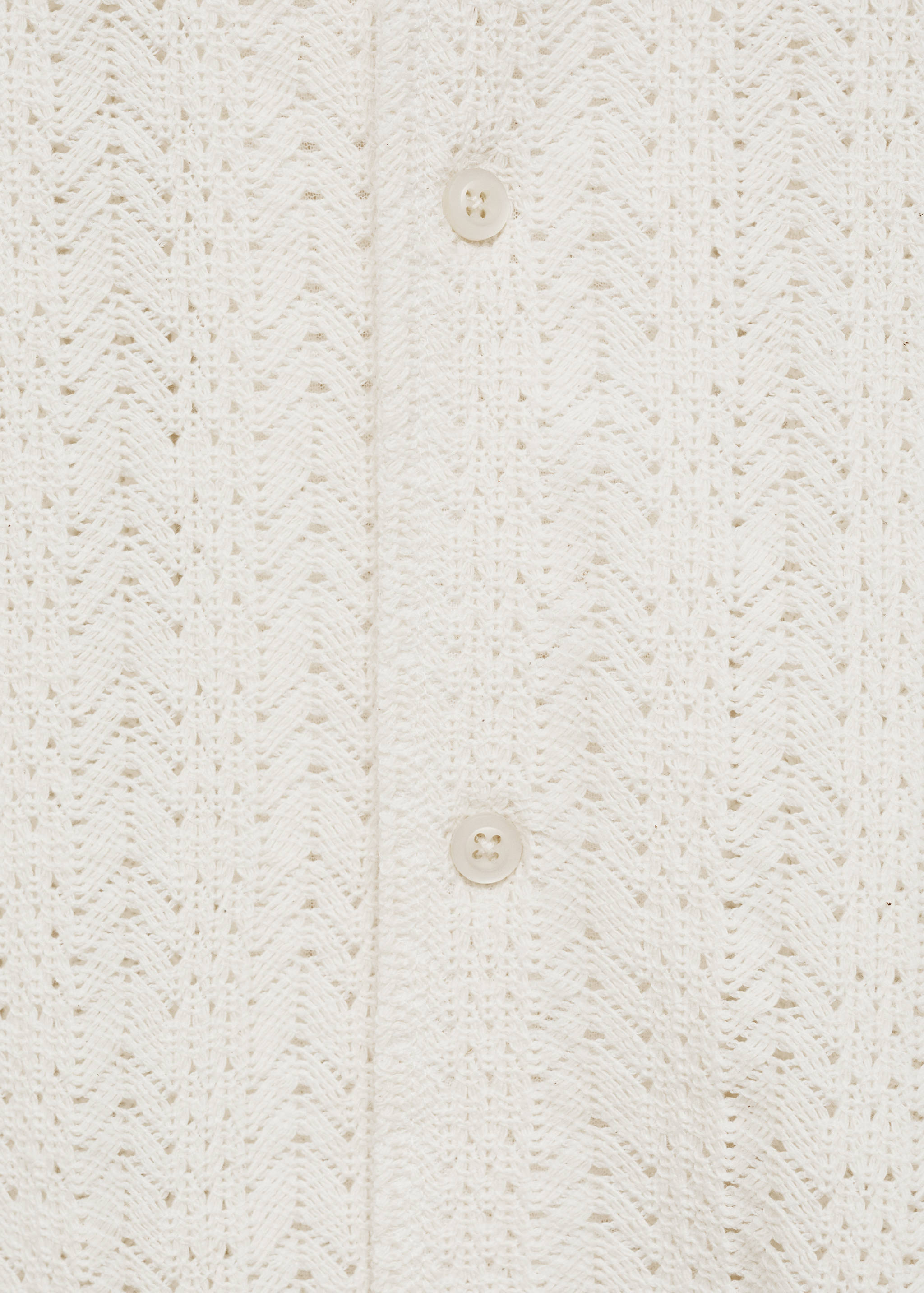 Crochet knitted shirt - Details of the article 0