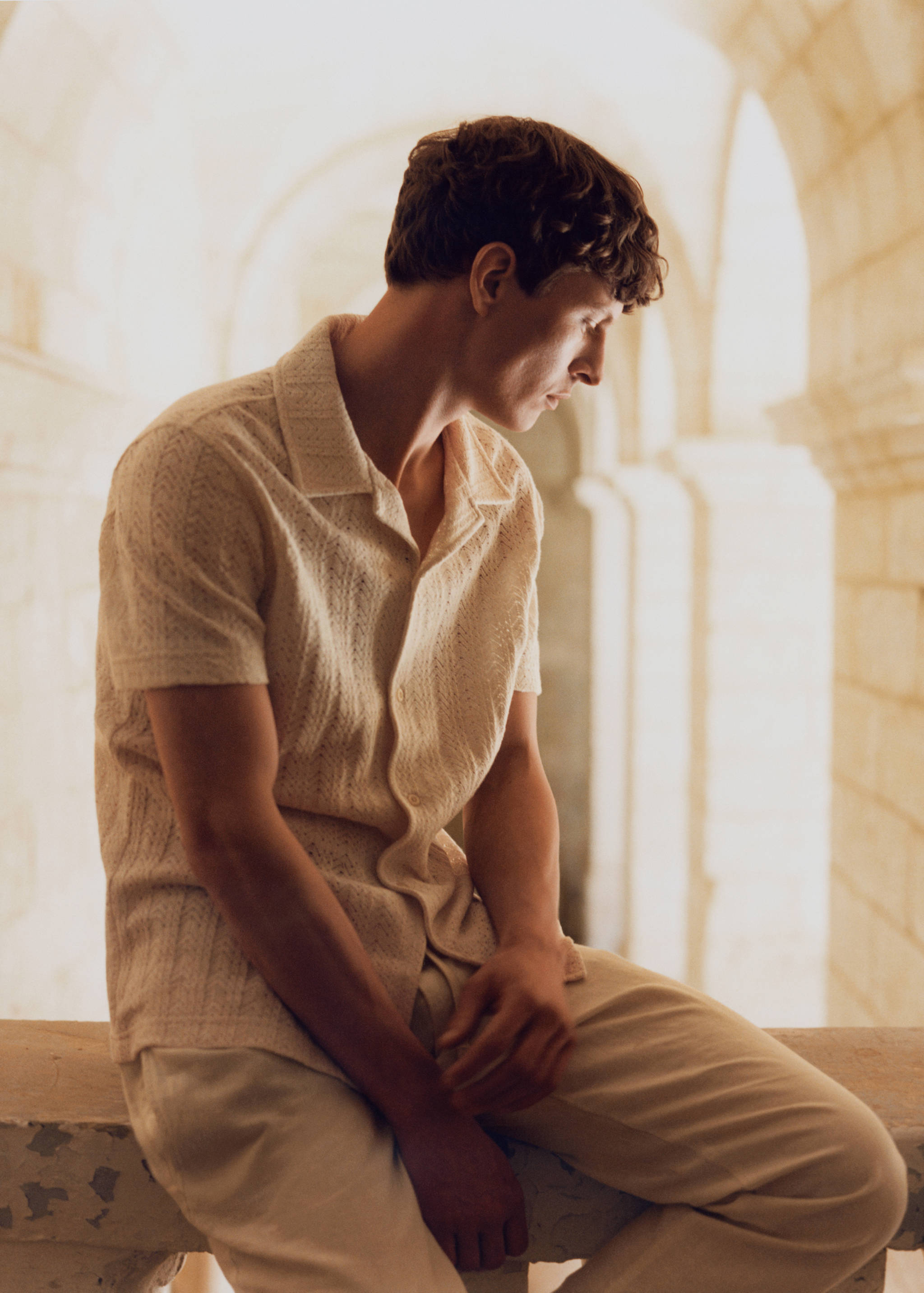 Crochet knitted shirt - Details of the article 5