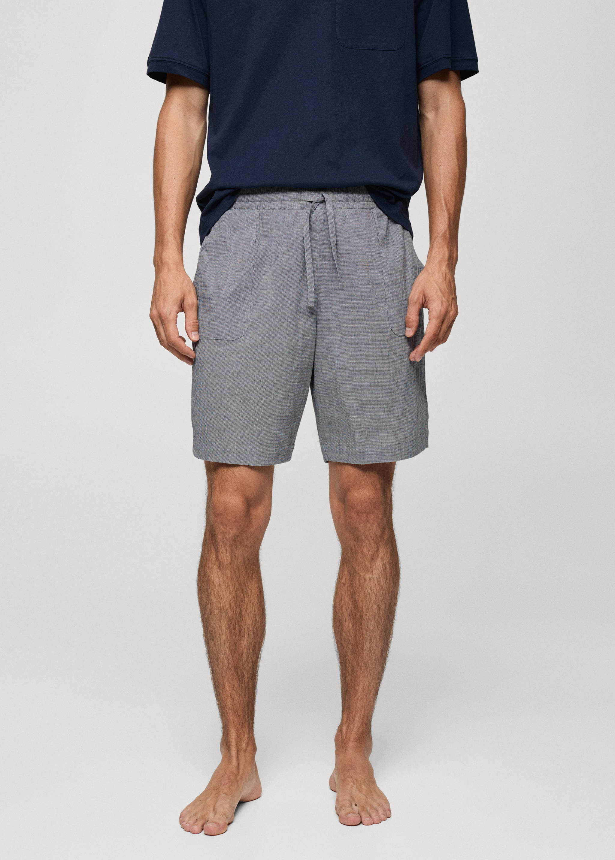 Check cotton pyjama pack - Details of the article 1