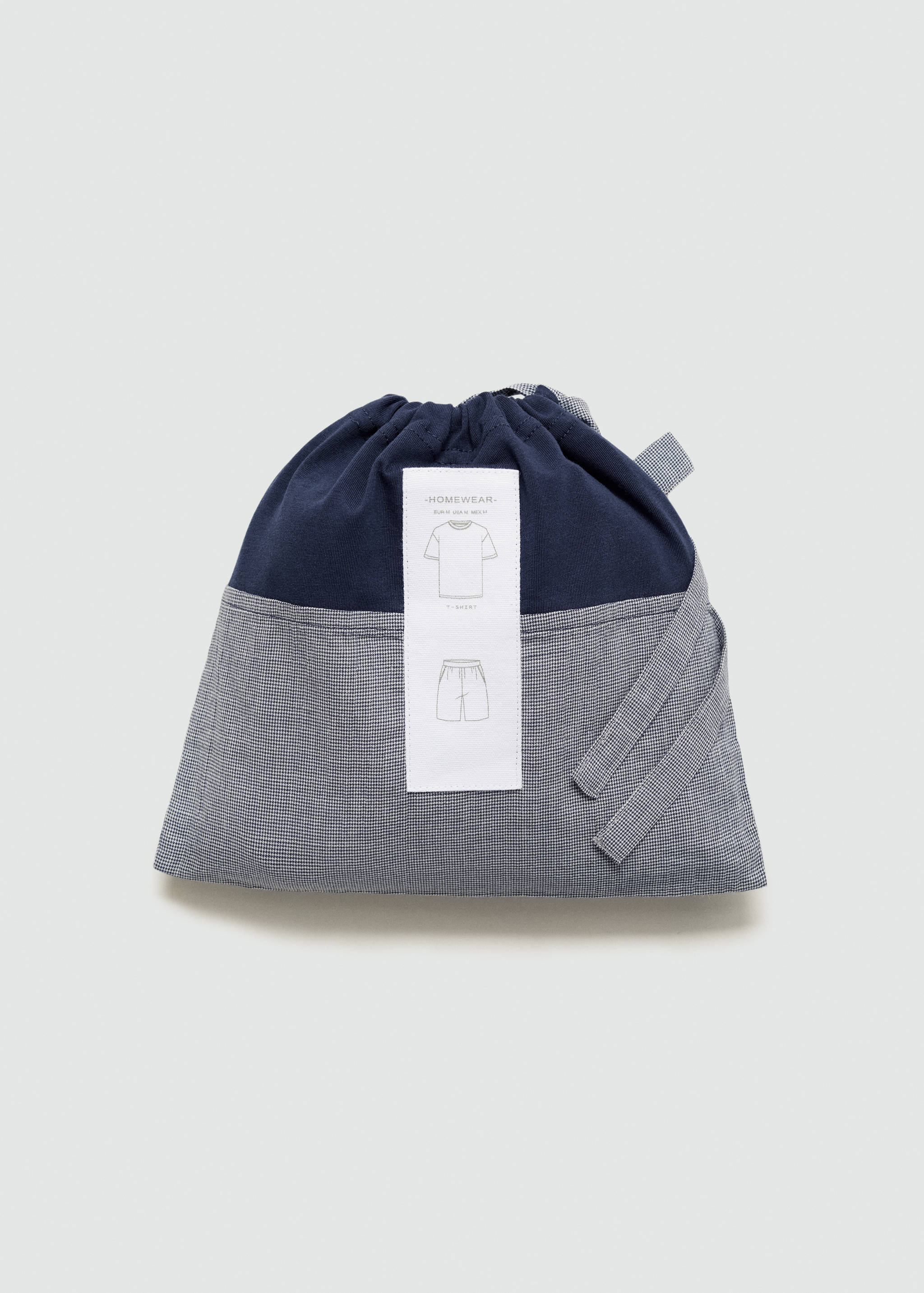 Check cotton pyjama pack - Details of the article 0