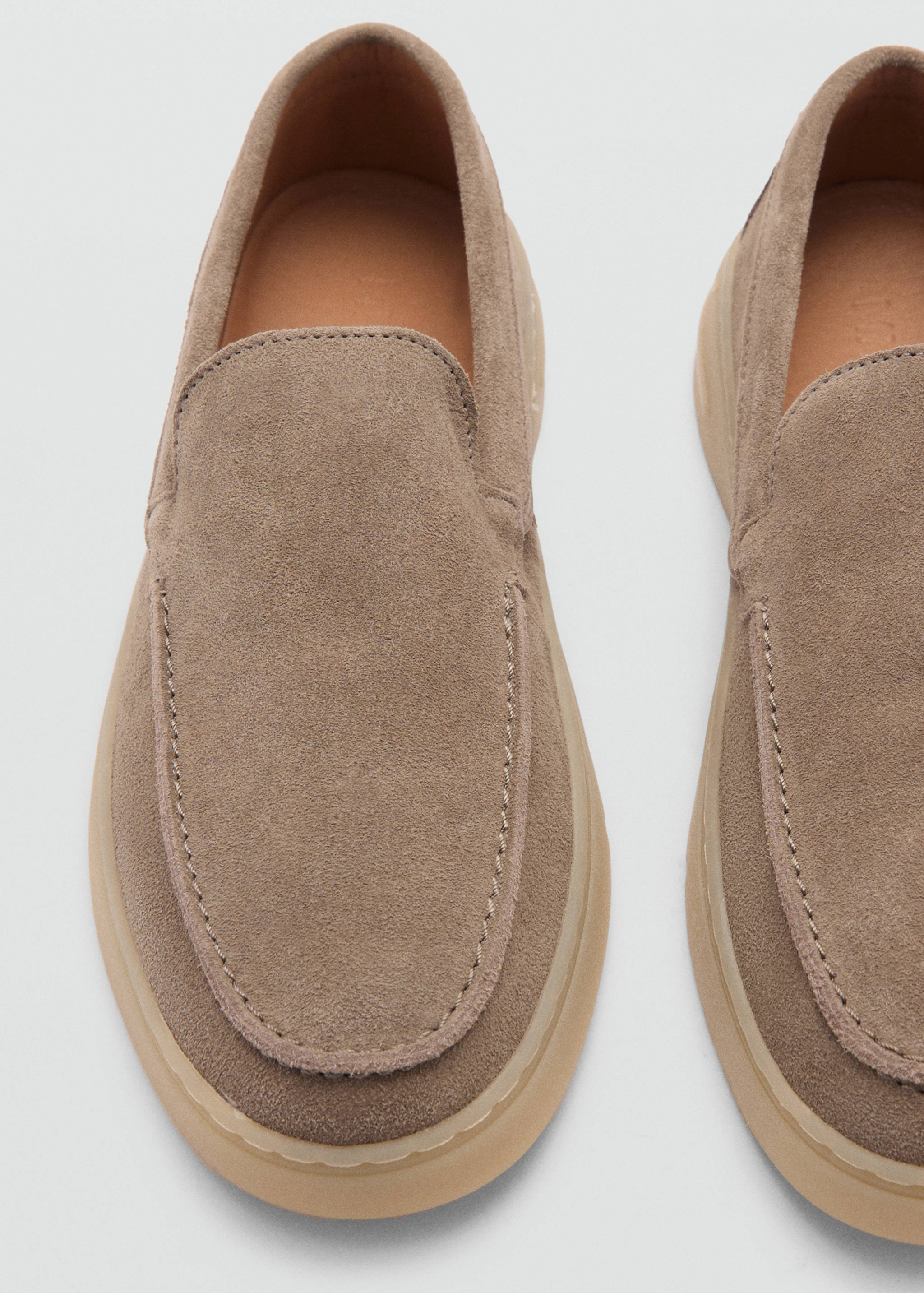 Split leather shoes - Details of the article 2