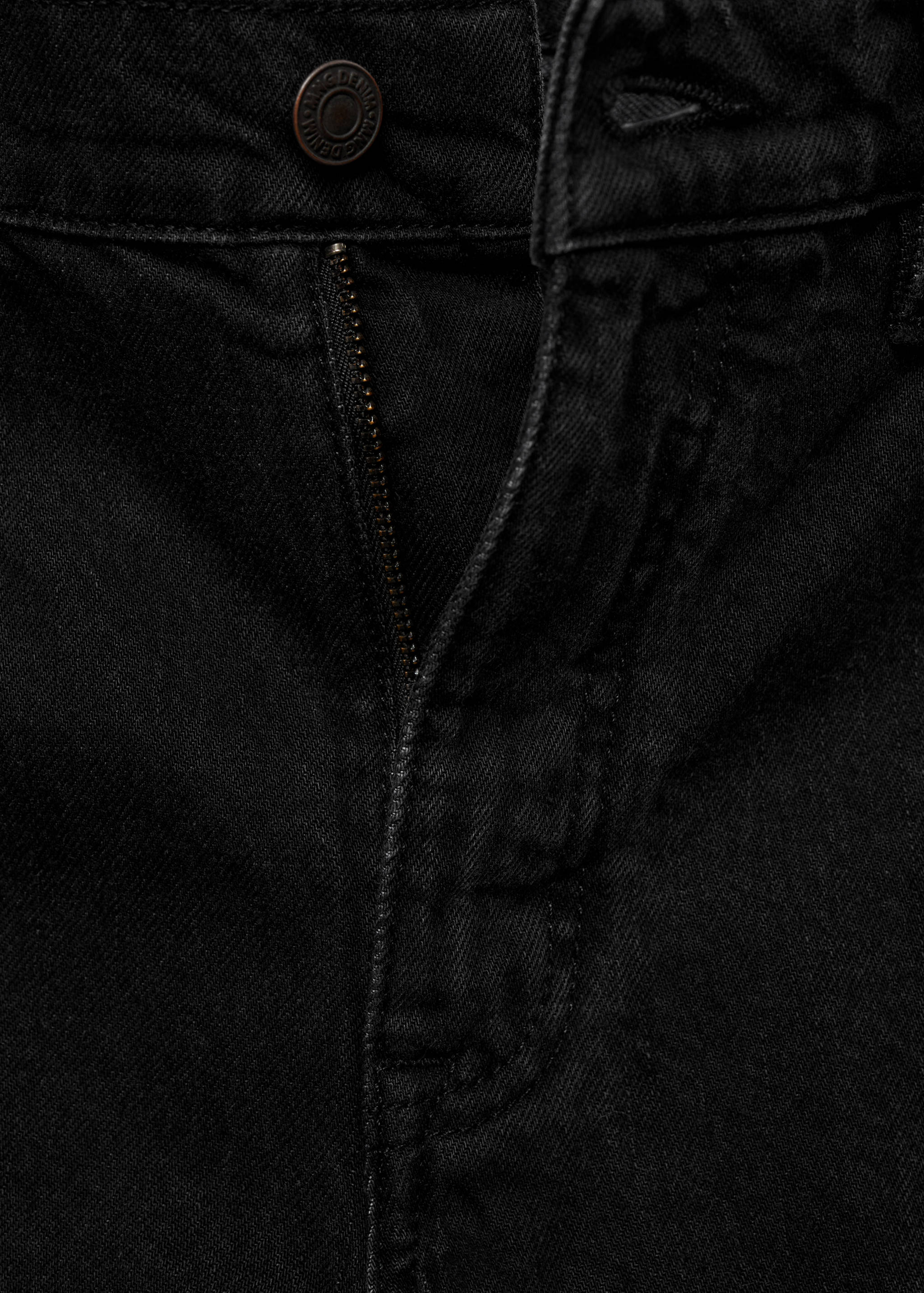 Regular-fit denim bermuda shorts - Details of the article 8