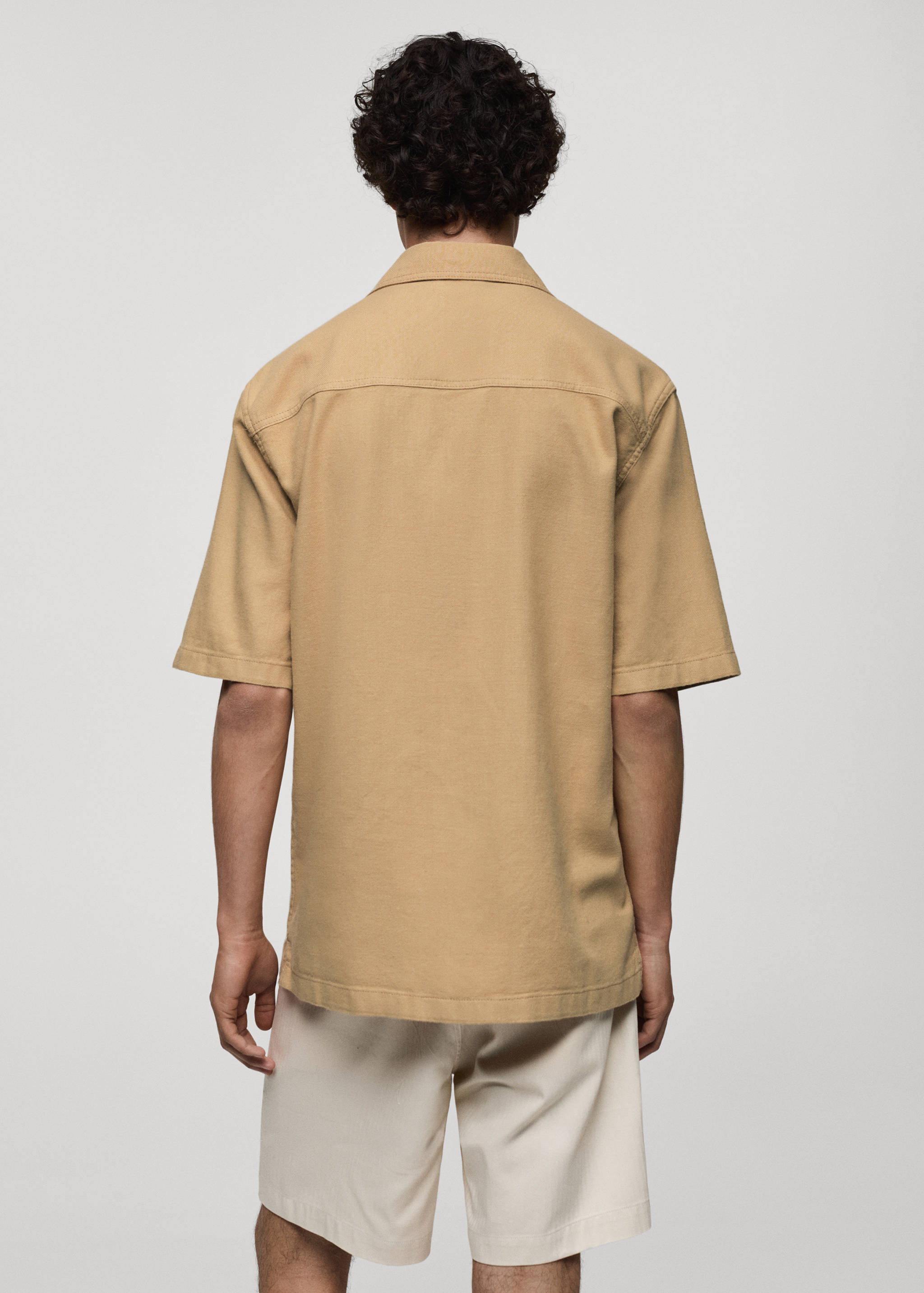 Chemise relaxed-fit coton poche - Verso de l’article