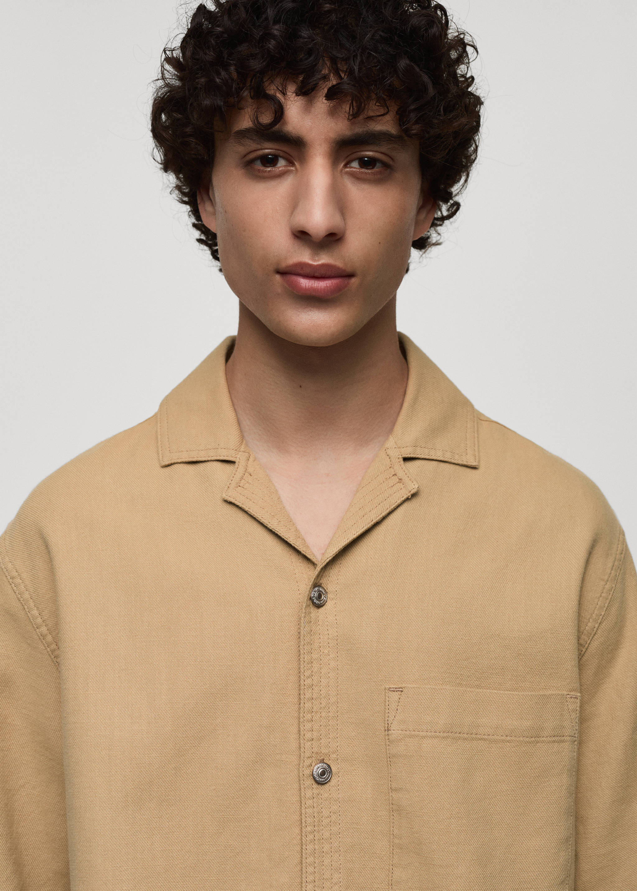 Chemise relaxed-fit coton poche - Détail de l'article 1