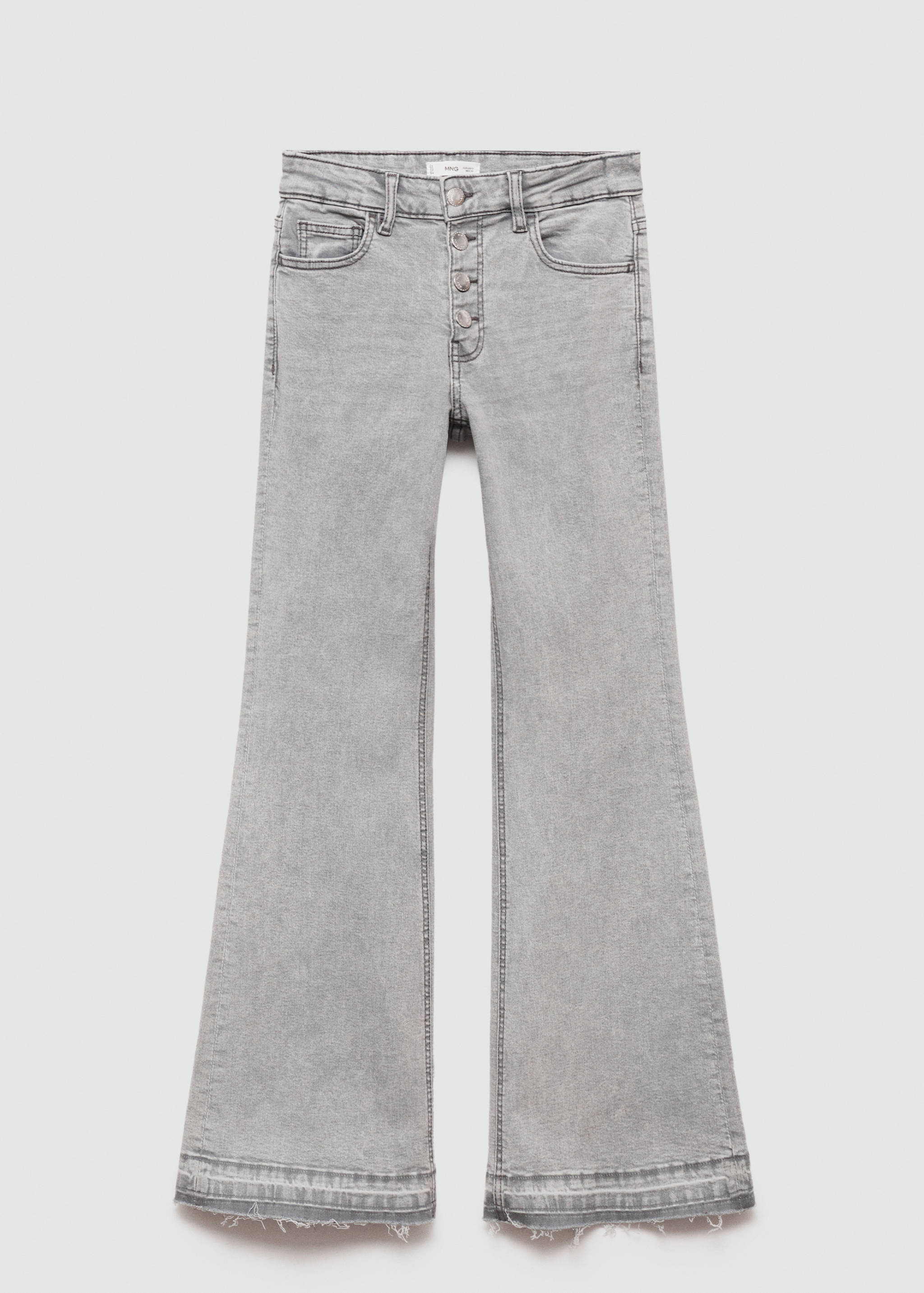 Buttons flare jeans - Article without model