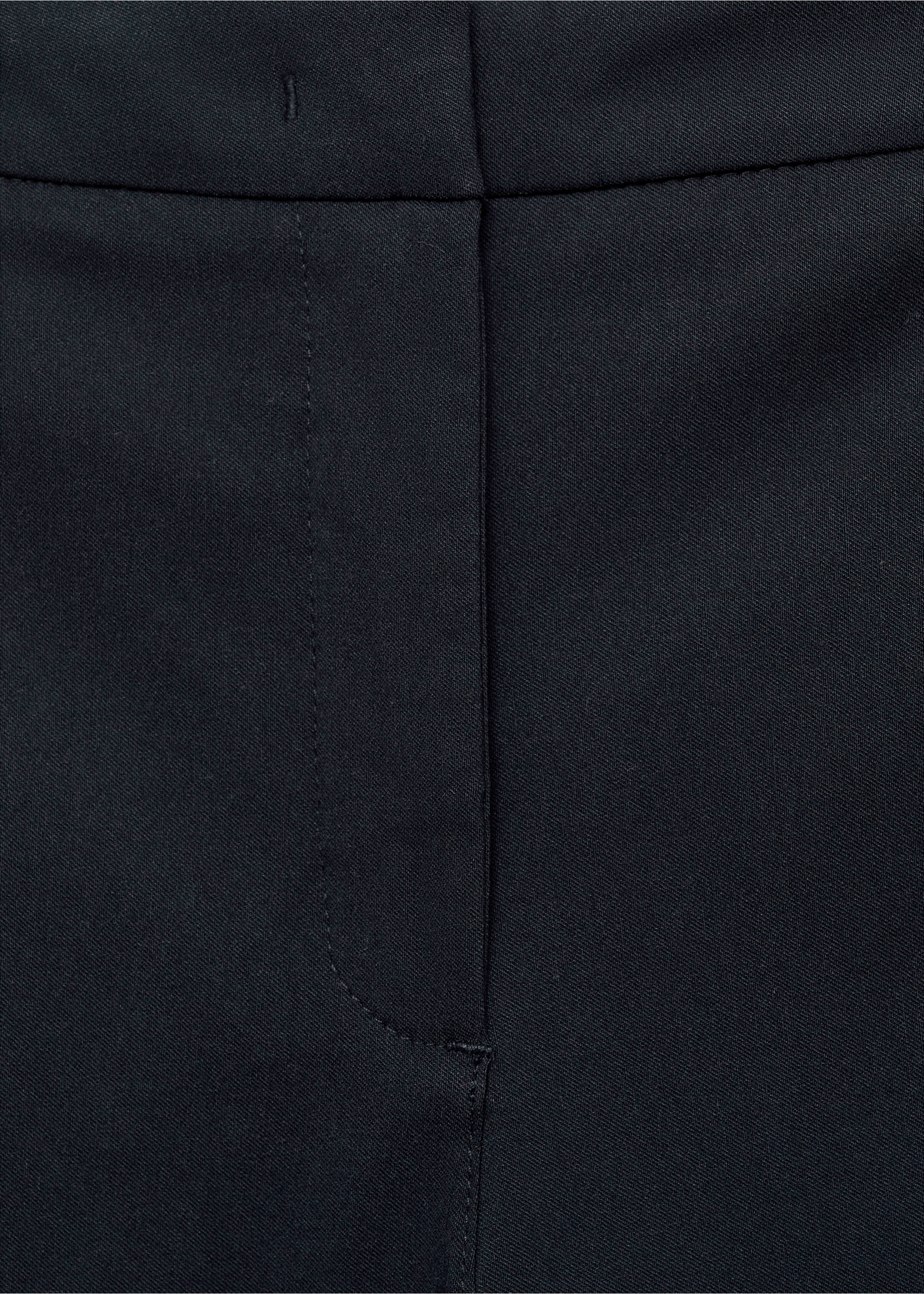 Spodnie rurki crop - Szczegóły artykułu 8, Ciemnogranatowy. Ref: 77060608-00.