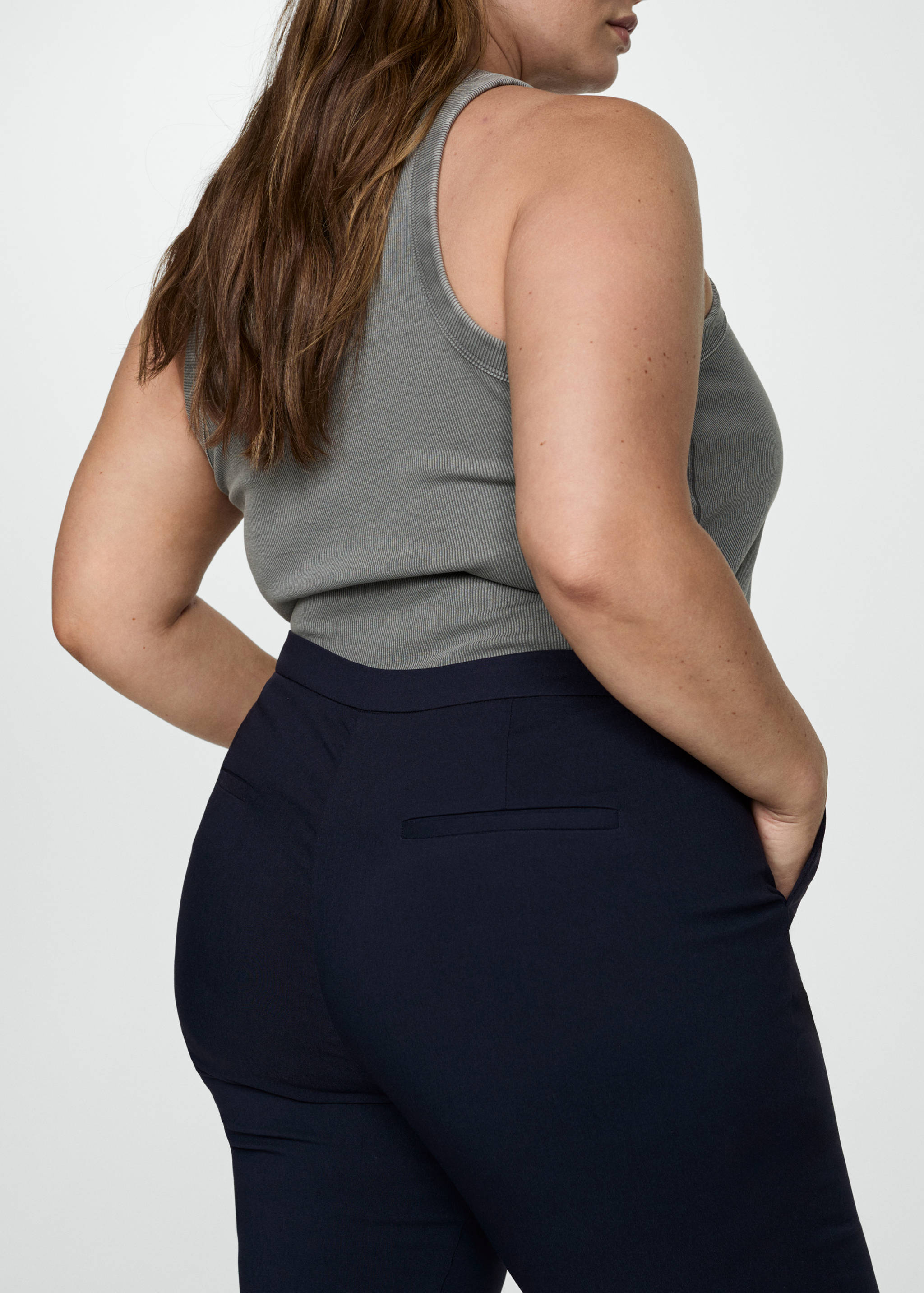 Crop παντελόνι σωλήνας - Λεπτομέρεια του προϊόντος 4