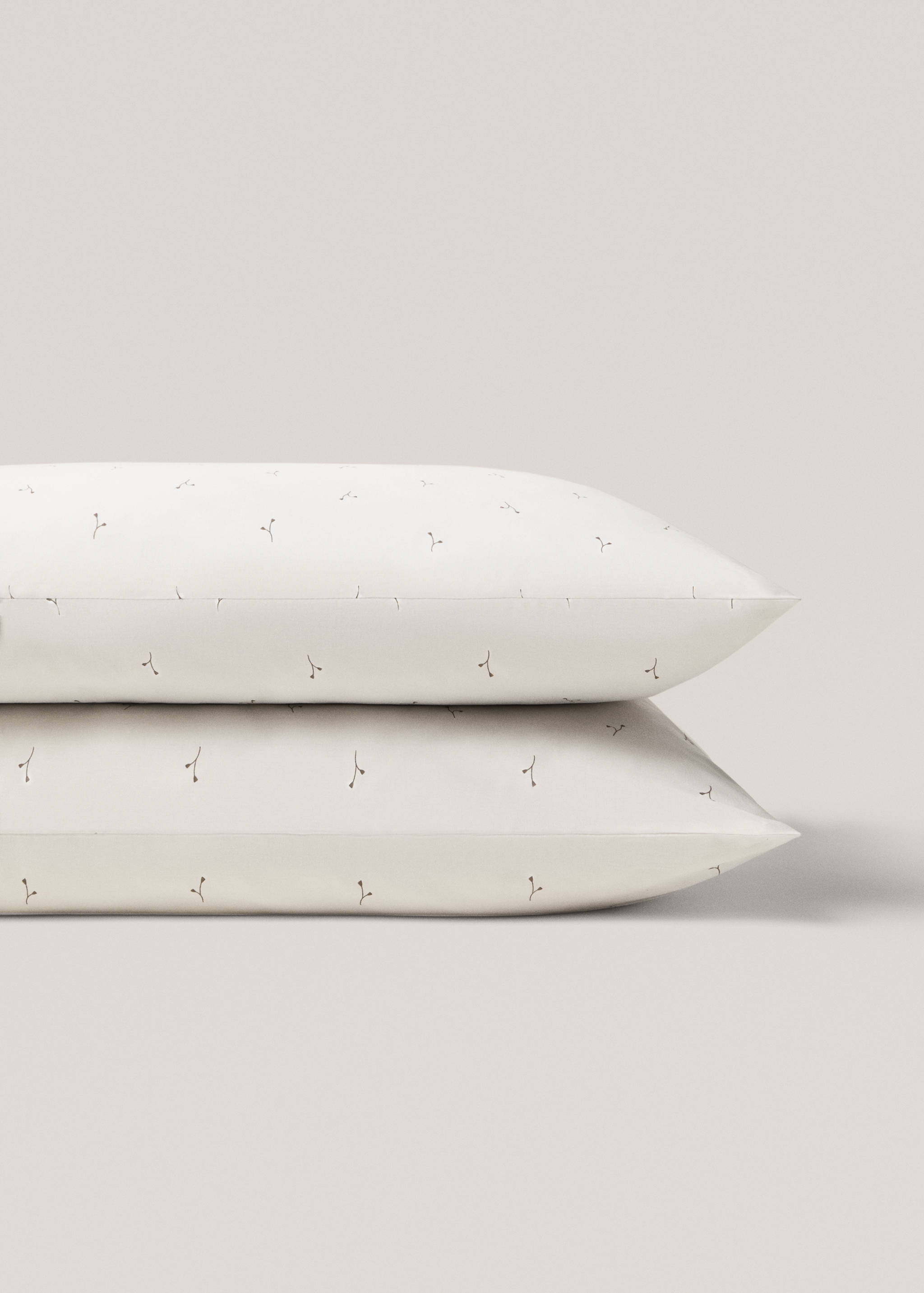 Funda almohada algodón flores 50x75cm - Detalle del artículo 3