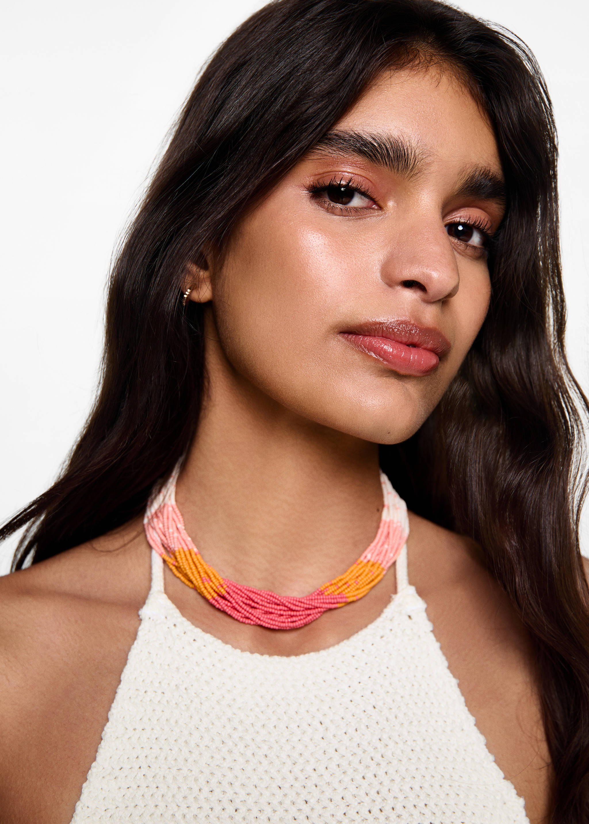 Halter neck crochet top - Details of the article 1