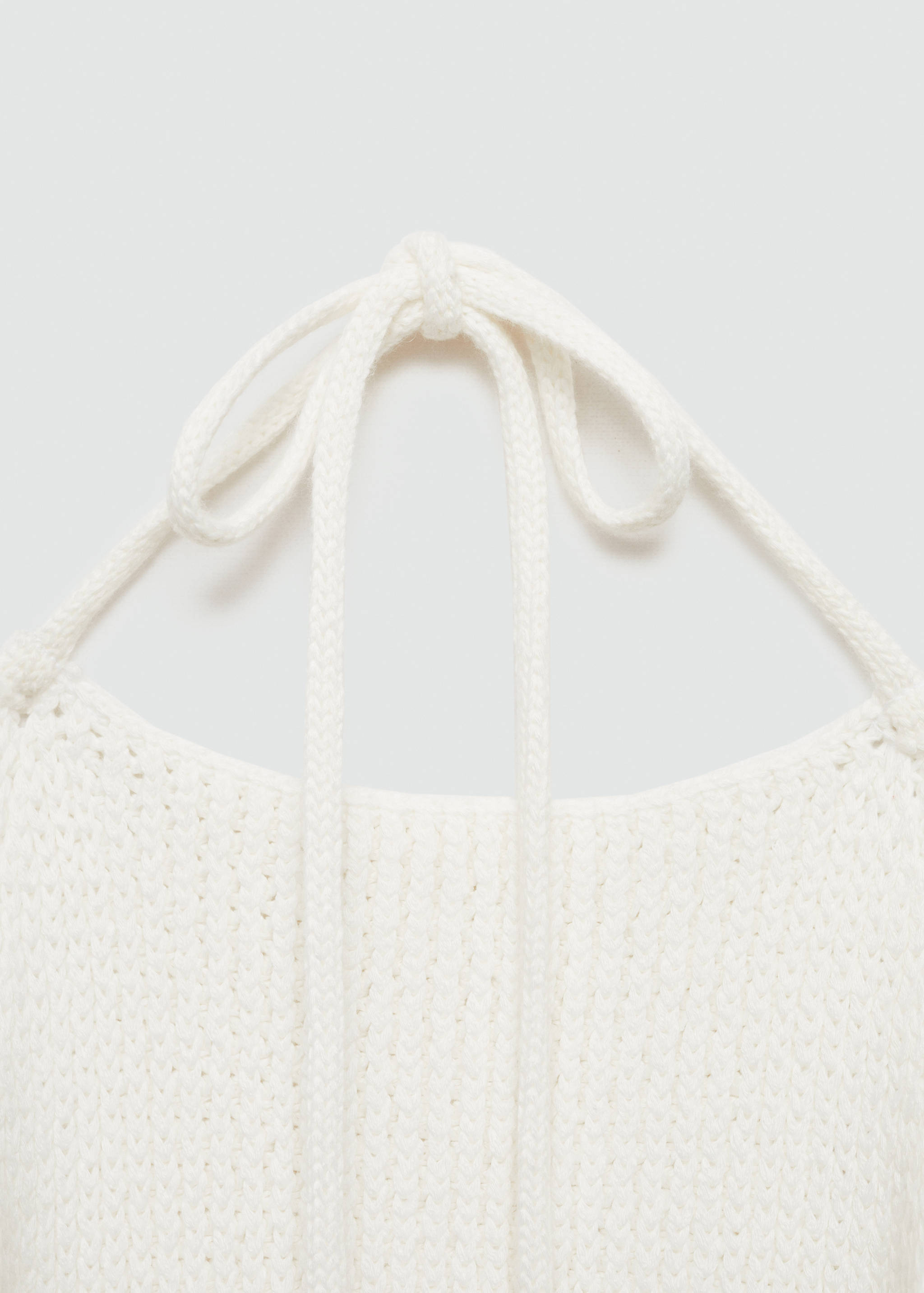 Halter neck crochet top - Details of the article 0